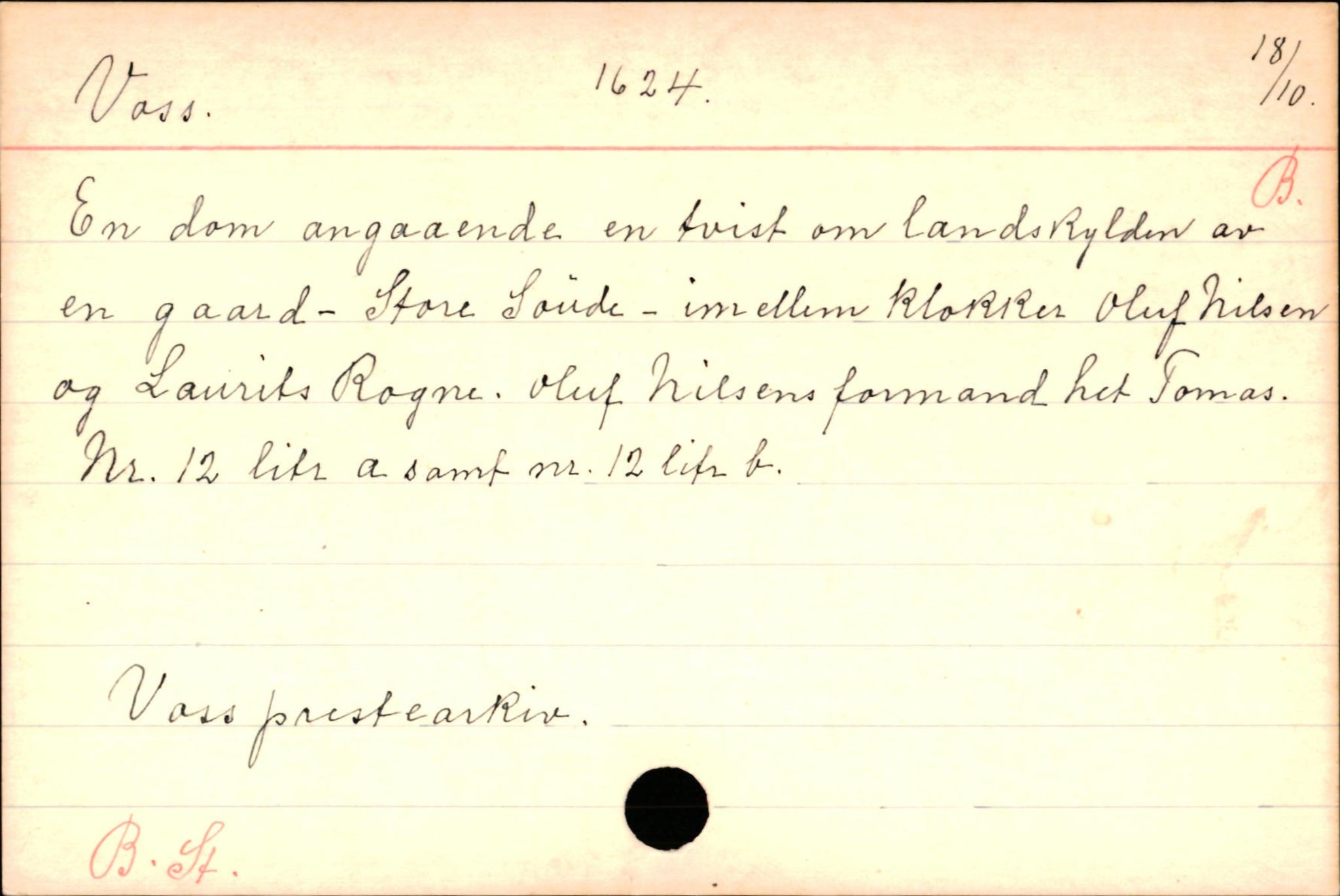 Haugen, Johannes - lærer, AV/SAB-SAB/PA-0036/01/L0001: Om klokkere og lærere, 1521-1904, p. 5826