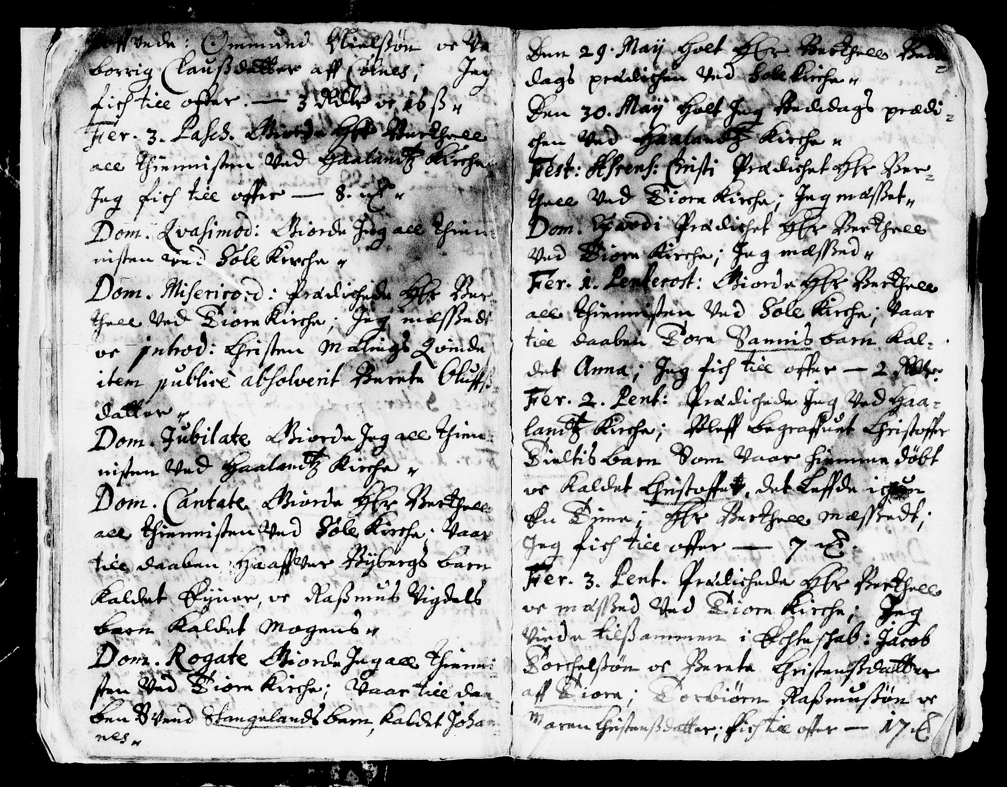 Håland sokneprestkontor, AV/SAST-A-101802/001/30BA/L0001: Parish register (official) no. A 1, 1671-1722