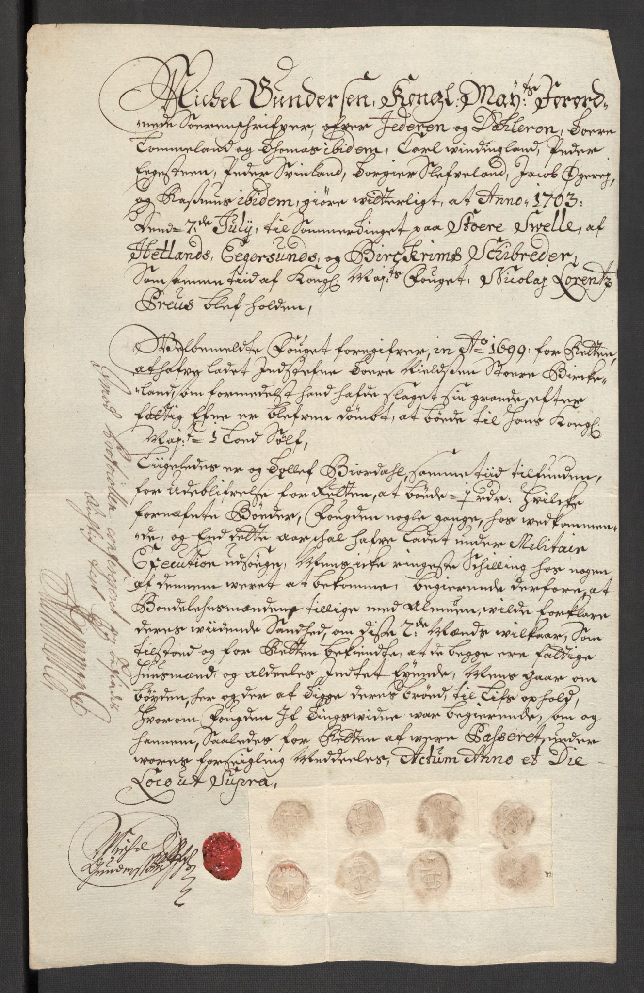 Rentekammeret inntil 1814, Reviderte regnskaper, Fogderegnskap, AV/RA-EA-4092/R46/L2732: Fogderegnskap Jæren og Dalane, 1703-1704, p. 315