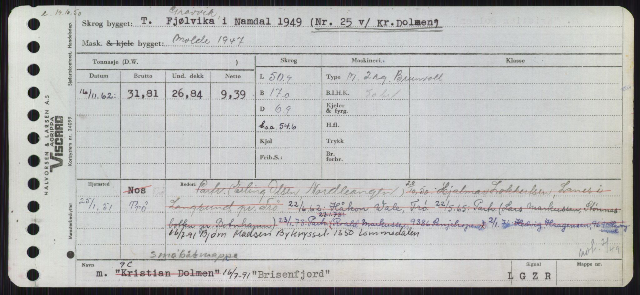 Sjøfartsdirektoratet med forløpere, Skipsmålingen, AV/RA-S-1627/H/Ha/L0001/0002: Fartøy, A-Eig / Fartøy Bjør-Eig, p. 309