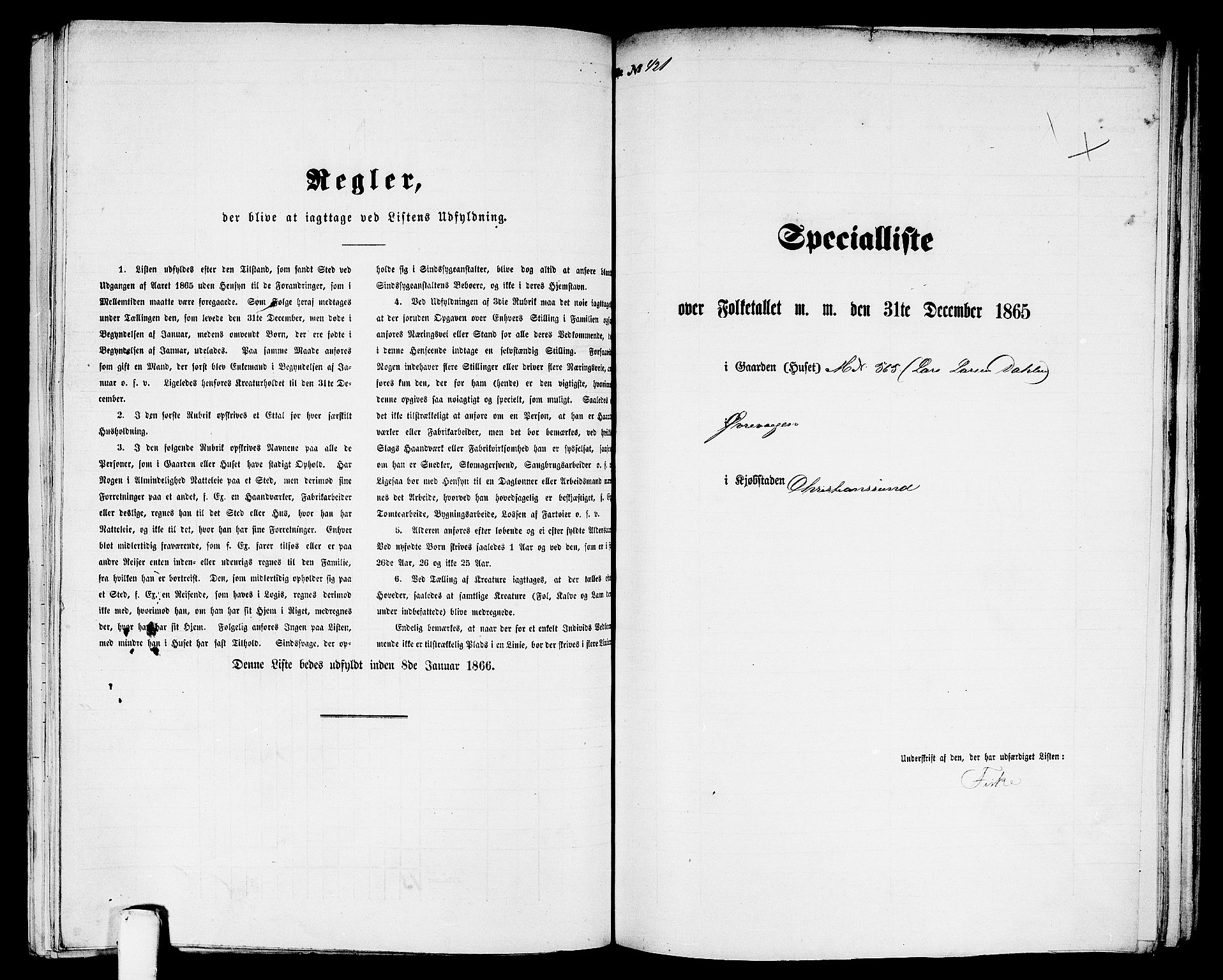 RA, 1865 census for Kristiansund/Kristiansund, 1865, p. 857