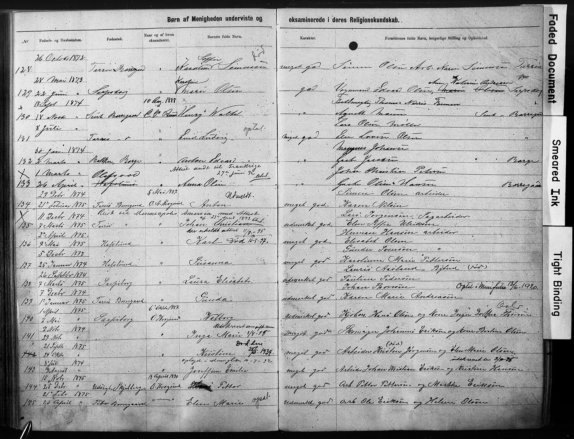 Sarpsborg metodistkirke, AV/SAO-PAO-0233/A/L0003: Dissenter register no. 3, 1856-1893