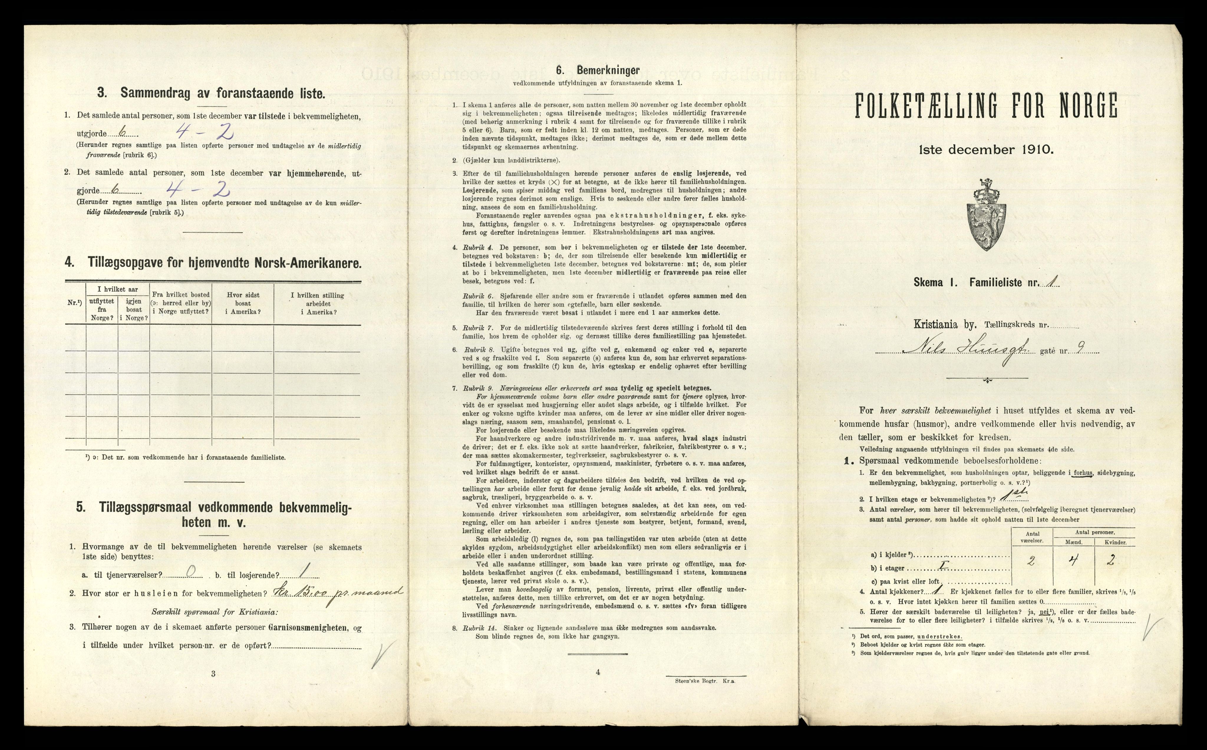 RA, 1910 census for Kristiania, 1910, p. 68355