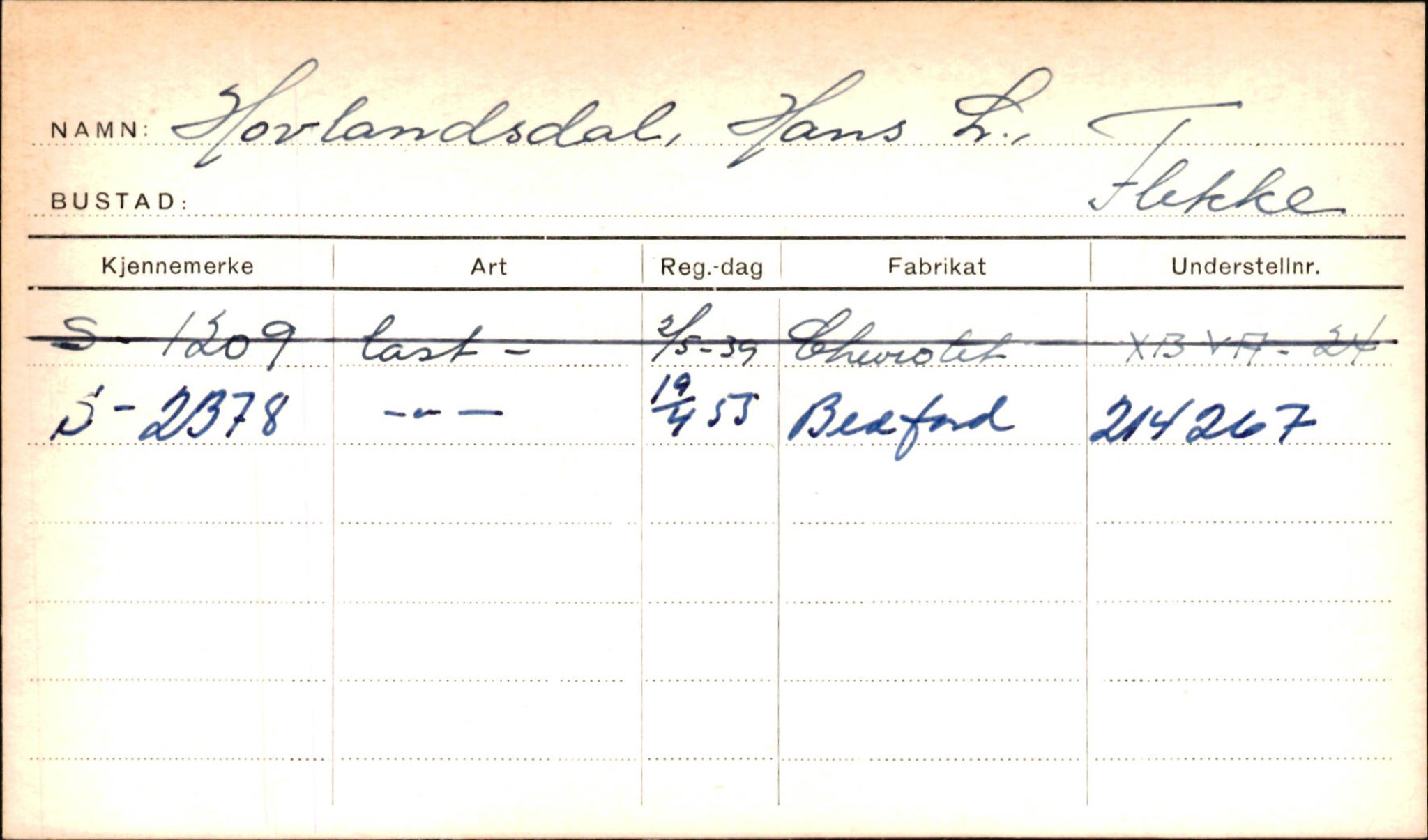 Statens vegvesen, Sogn og Fjordane vegkontor, AV/SAB-A-5301/4/F/L0001A: Eigarregister Fjordane til 1.6.1961, 1930-1961, p. 731