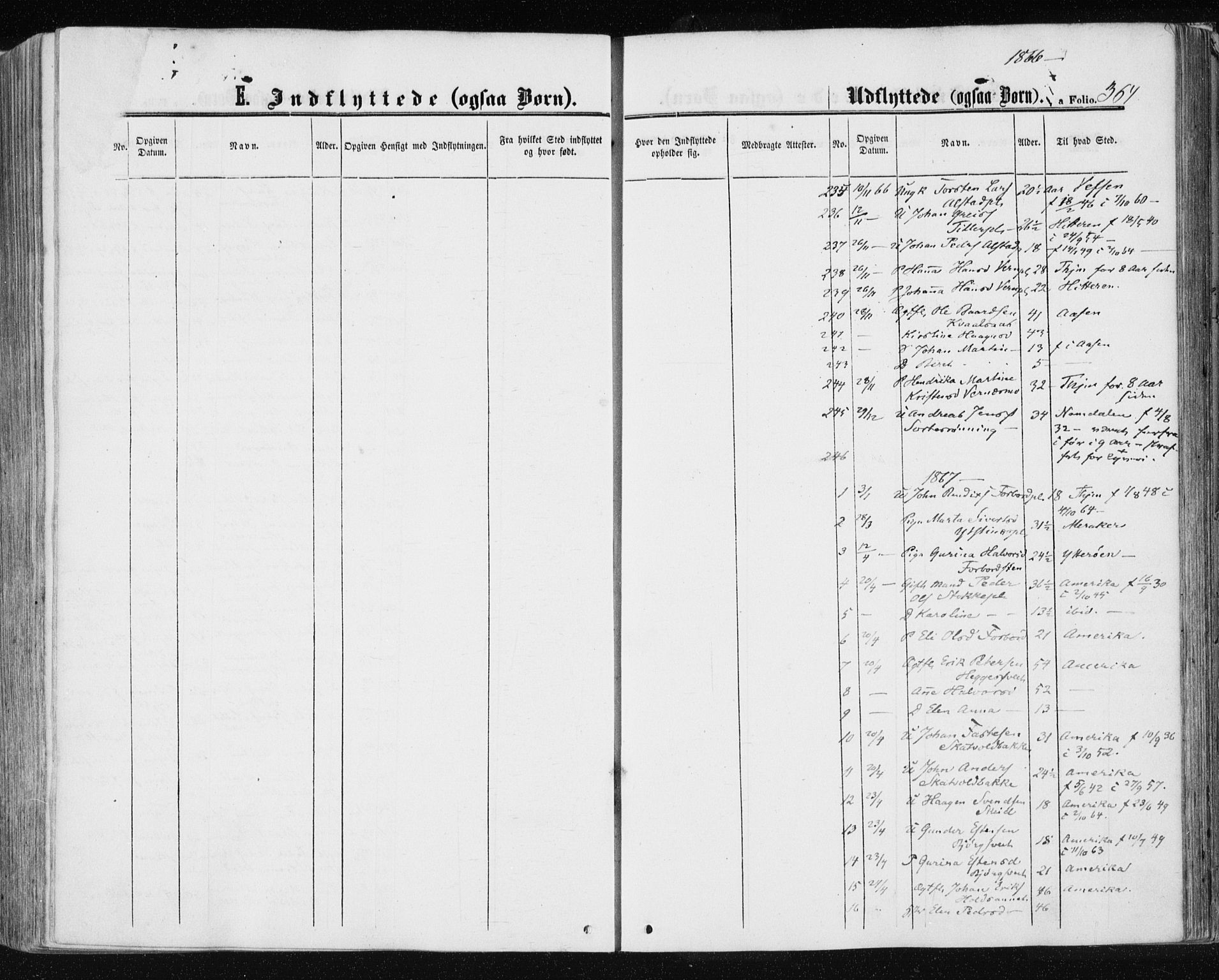 Ministerialprotokoller, klokkerbøker og fødselsregistre - Nord-Trøndelag, AV/SAT-A-1458/709/L0075: Parish register (official) no. 709A15, 1859-1870, p. 364