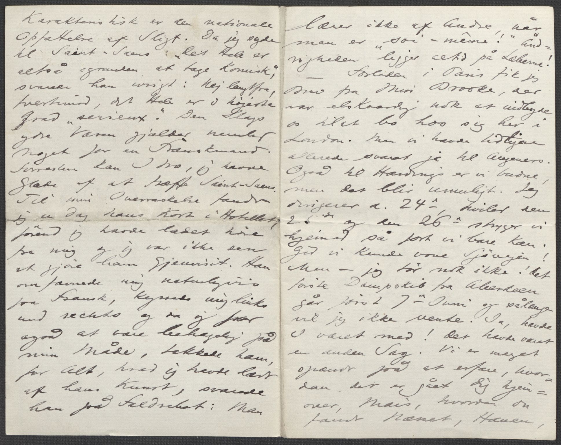 Beyer, Frants, AV/RA-PA-0132/F/L0001: Brev fra Edvard Grieg til Frantz Beyer og "En del optegnelser som kan tjene til kommentar til brevene" av Marie Beyer, 1872-1907, p. 430