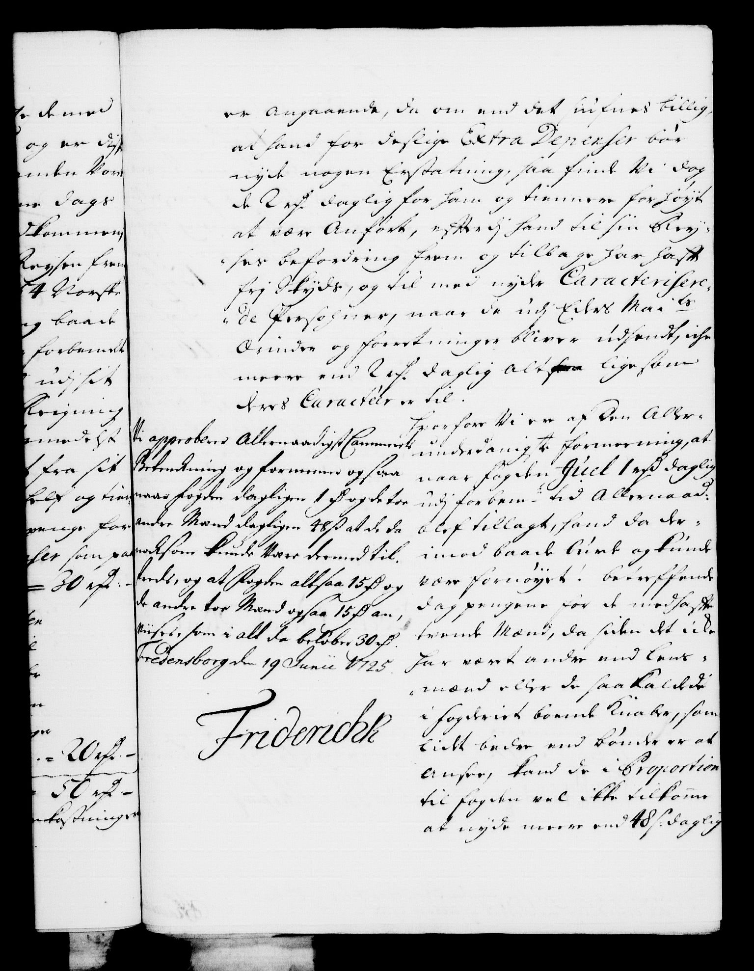 Rentekammeret, Kammerkanselliet, RA/EA-3111/G/Gf/Gfa/L0008: Norsk relasjons- og resolusjonsprotokoll (merket RK 52.8), 1725, p. 555