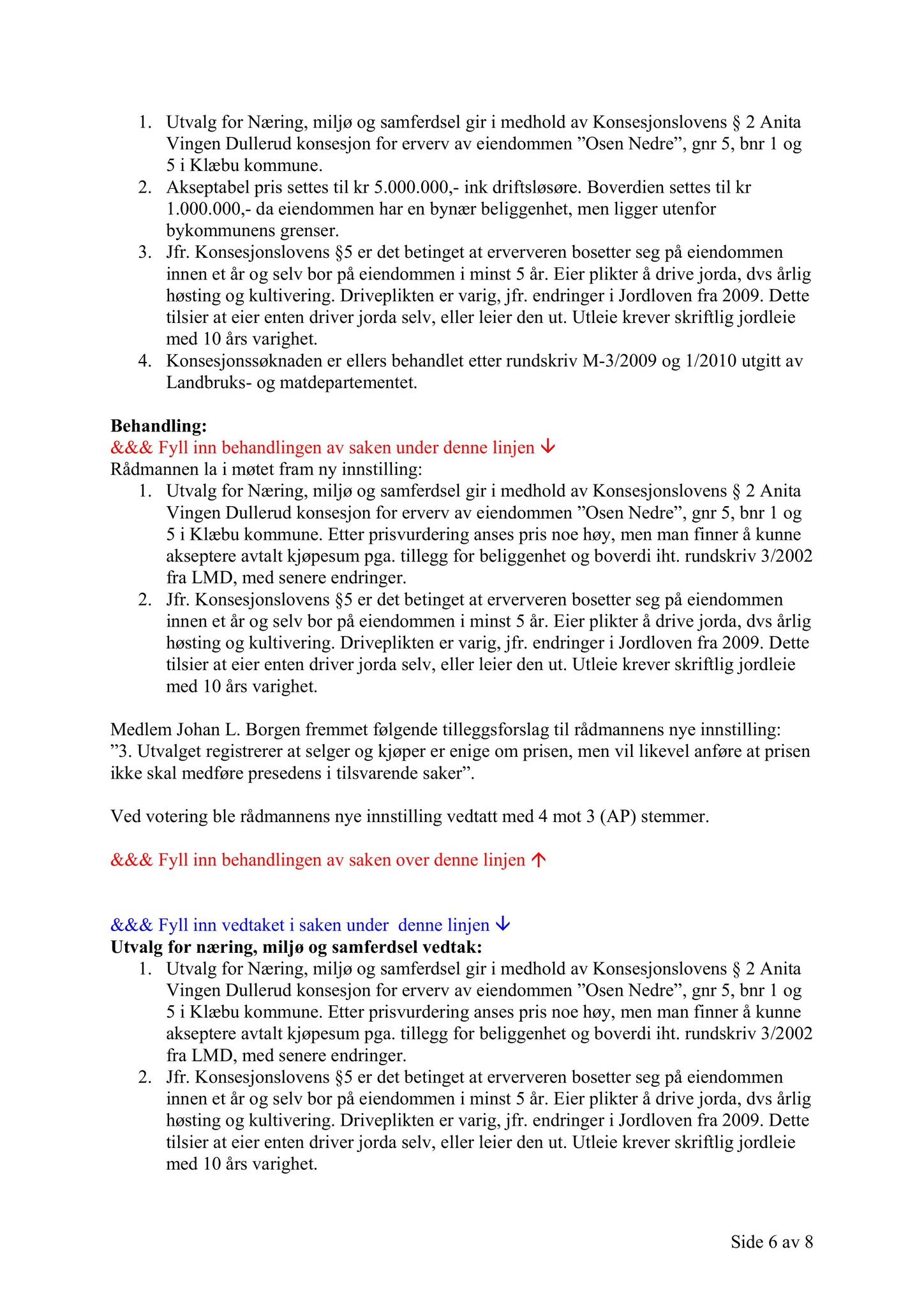 Klæbu Kommune, TRKO/KK/13-NMS/L003: Utvalg for næring, miljø og samferdsel, 2010, p. 81