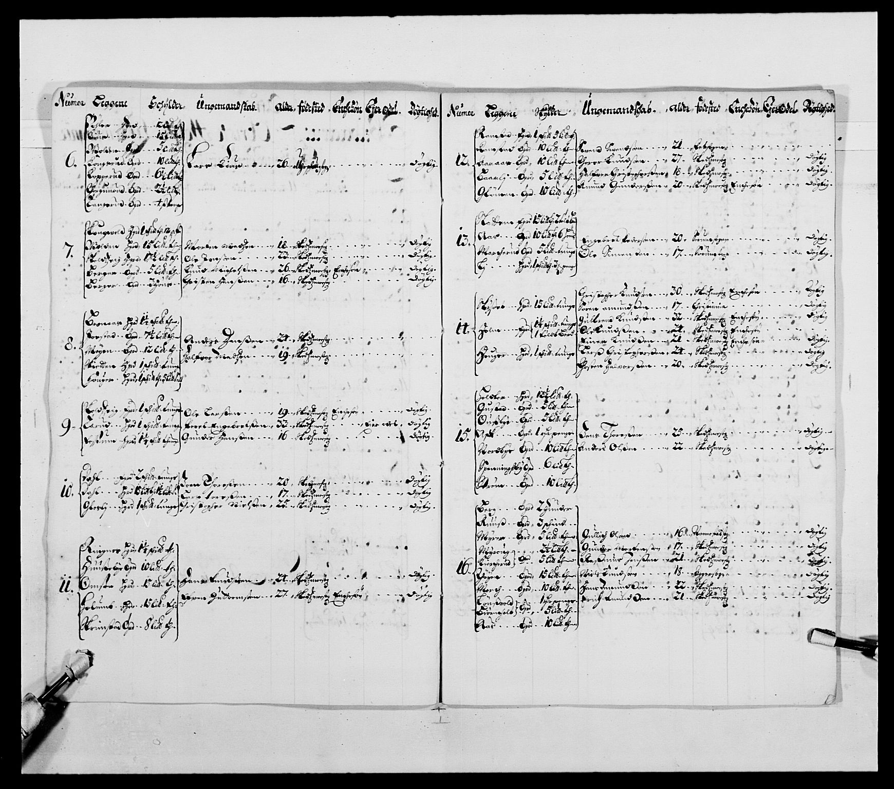 Kommanderende general (KG I) med Det norske krigsdirektorium, AV/RA-EA-5419/E/Ea/L0485: Akershusiske regiment, 1697-1706, p. 76