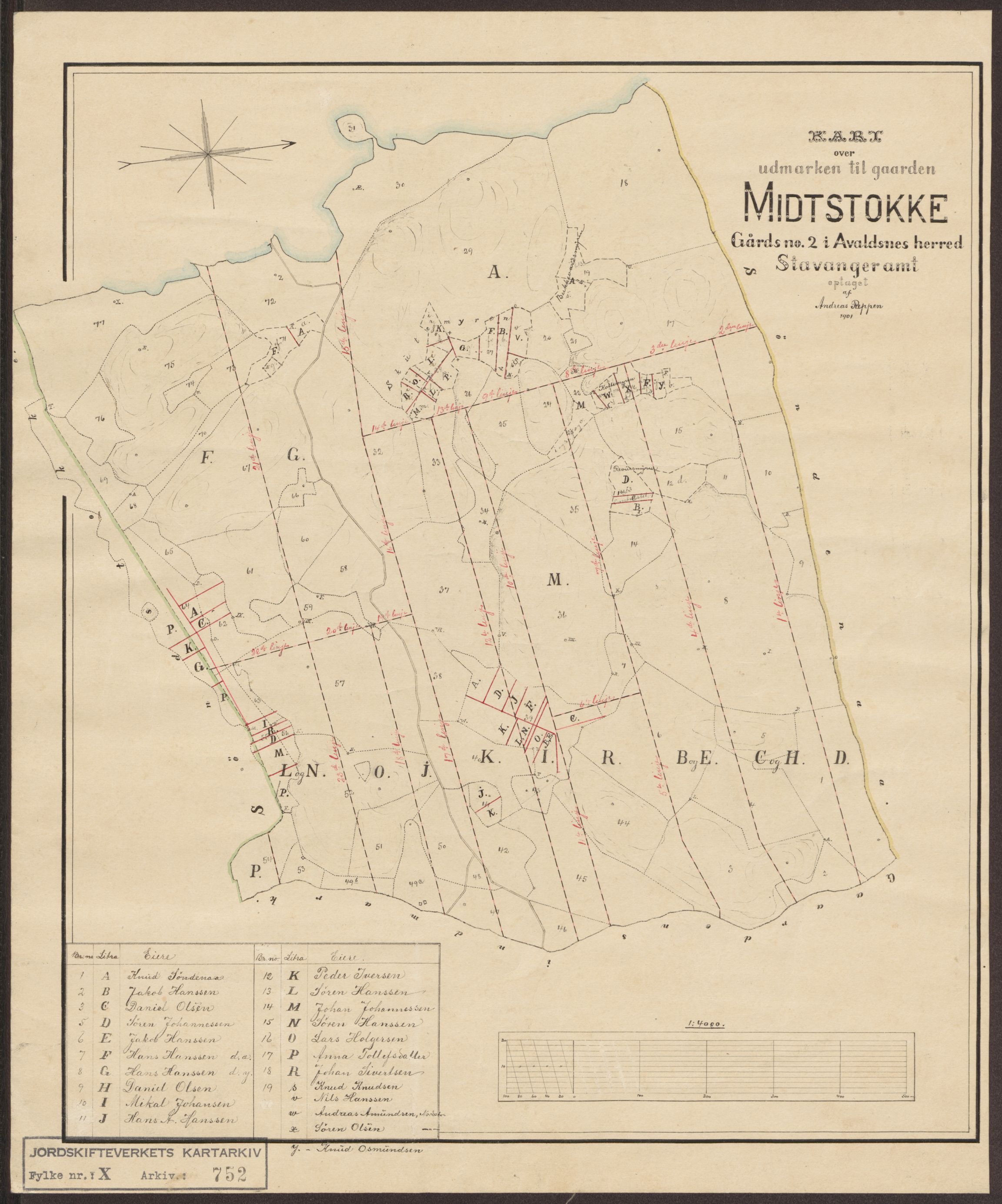 Jordskifteverkets kartarkiv, AV/RA-S-3929/T, 1859-1988, p. 842
