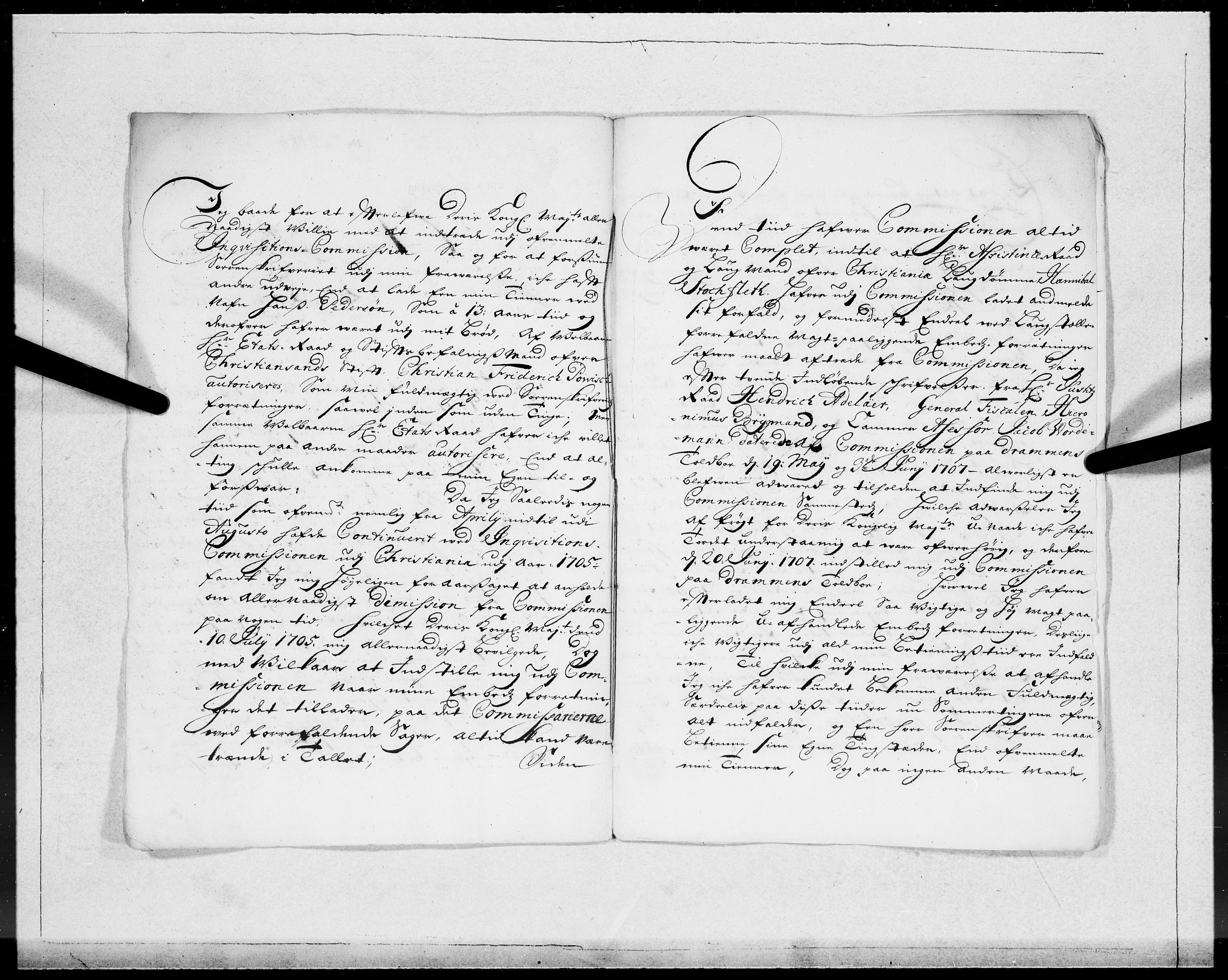 Danske Kanselli 1572-1799, AV/RA-EA-3023/F/Fc/Fcc/Fcca/L0064: Norske innlegg 1572-1799, 1707, p. 29