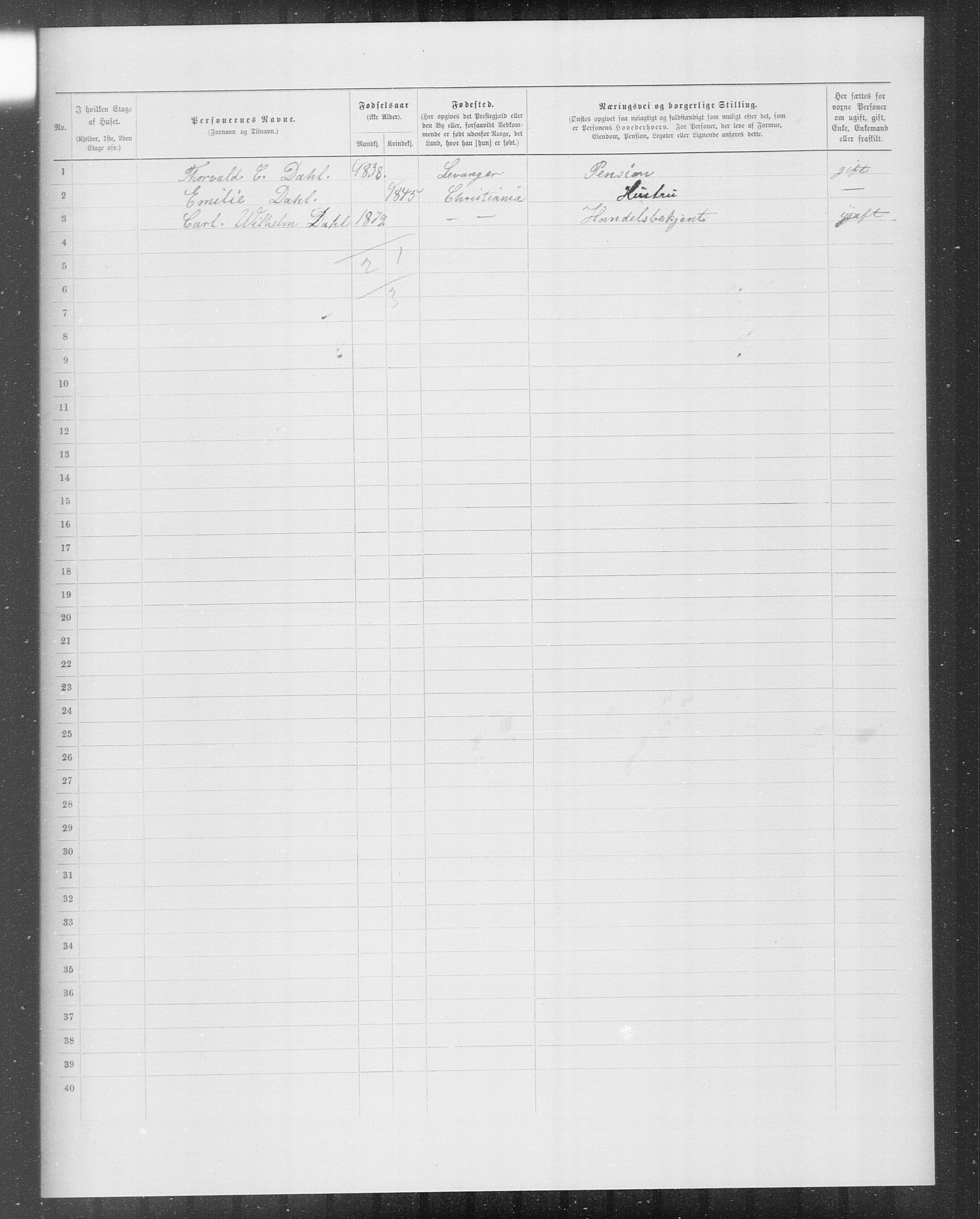 OBA, Municipal Census 1899 for Kristiania, 1899, p. 10812