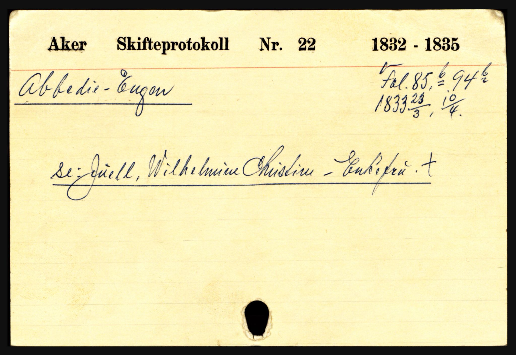 Aker sorenskriveri, AV/SAO-A-10895/H, 1656-1820, p. 1