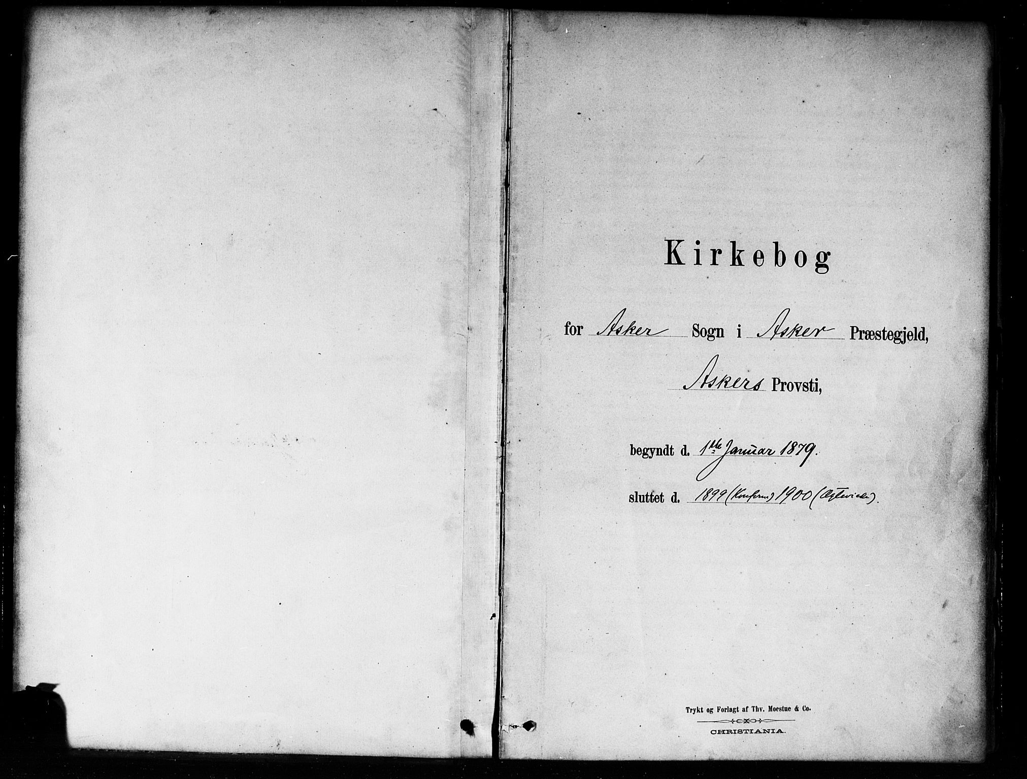 Asker prestekontor Kirkebøker, SAO/A-10256a/F/Fa/L0014: Parish register (official) no. I 14, 1879-1900