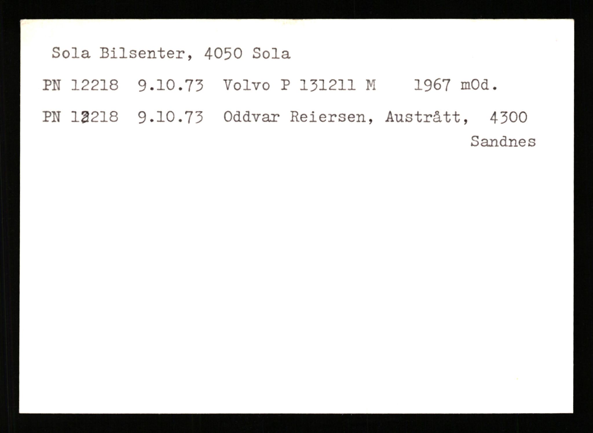 Stavanger trafikkstasjon, AV/SAST-A-101942/0/G/L0003: Registreringsnummer: 10466 - 15496, 1930-1971, p. 1565