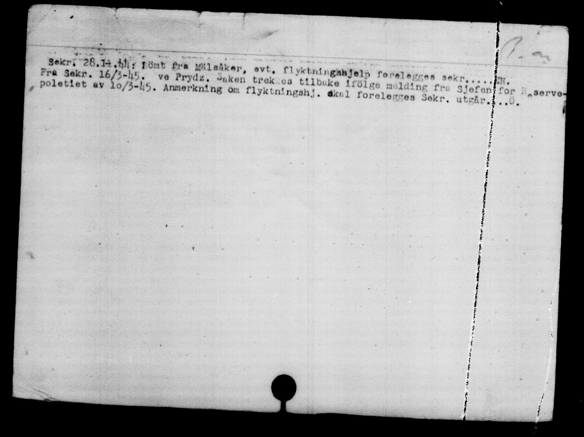 Utenriksstasjonene, Legasjonen i Stockholm, Flyktningkontoret, AV/RA-S-6753/V/Va/L0008: Kjesäterkartoteket, flyktninger med registreringsnr. 15700-18547, 1940-1945, p. 1649