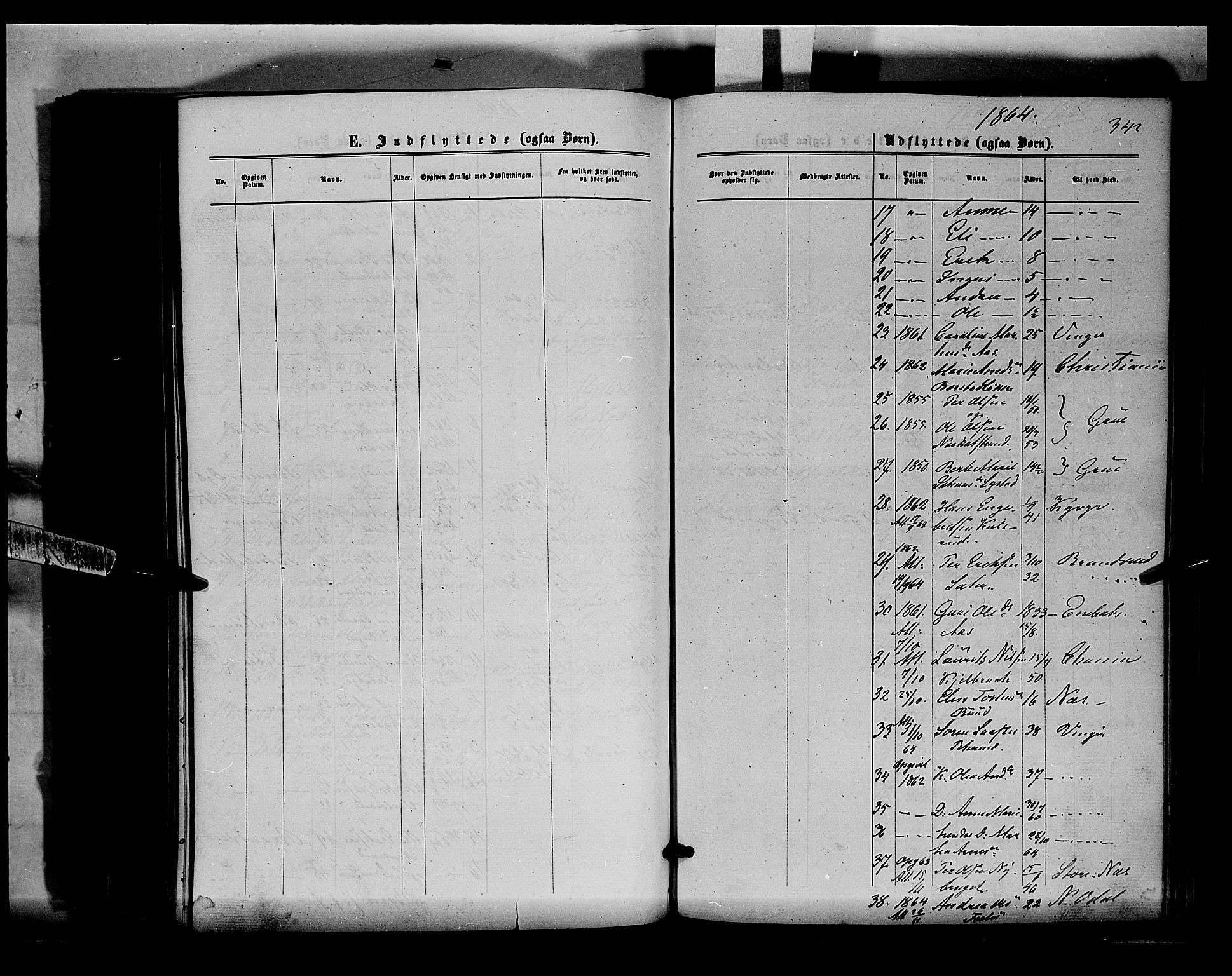 Sør-Odal prestekontor, AV/SAH-PREST-030/H/Ha/Haa/L0003: Parish register (official) no. 3, 1864-1870, p. 342