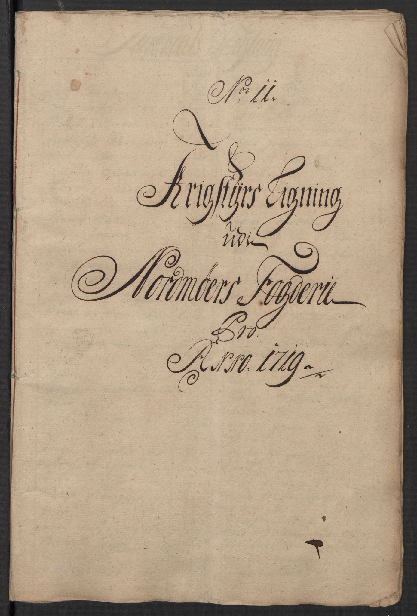 Rentekammeret inntil 1814, Reviderte regnskaper, Fogderegnskap, RA/EA-4092/R56/L3752: Fogderegnskap Nordmøre, 1719, p. 132