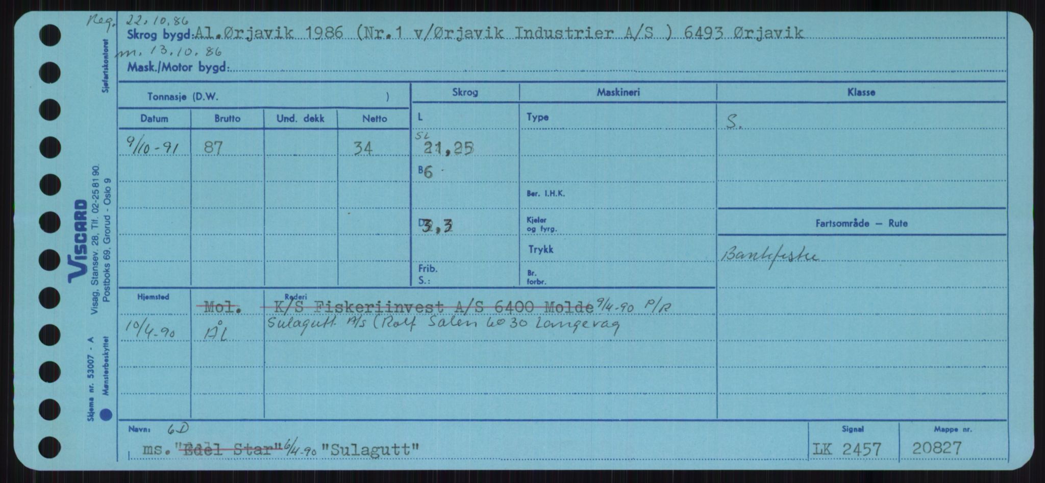 Sjøfartsdirektoratet med forløpere, Skipsmålingen, AV/RA-S-1627/H/Ha/L0005/0002: Fartøy, S-Sven / Fartøy, Skjo-Sven, p. 735