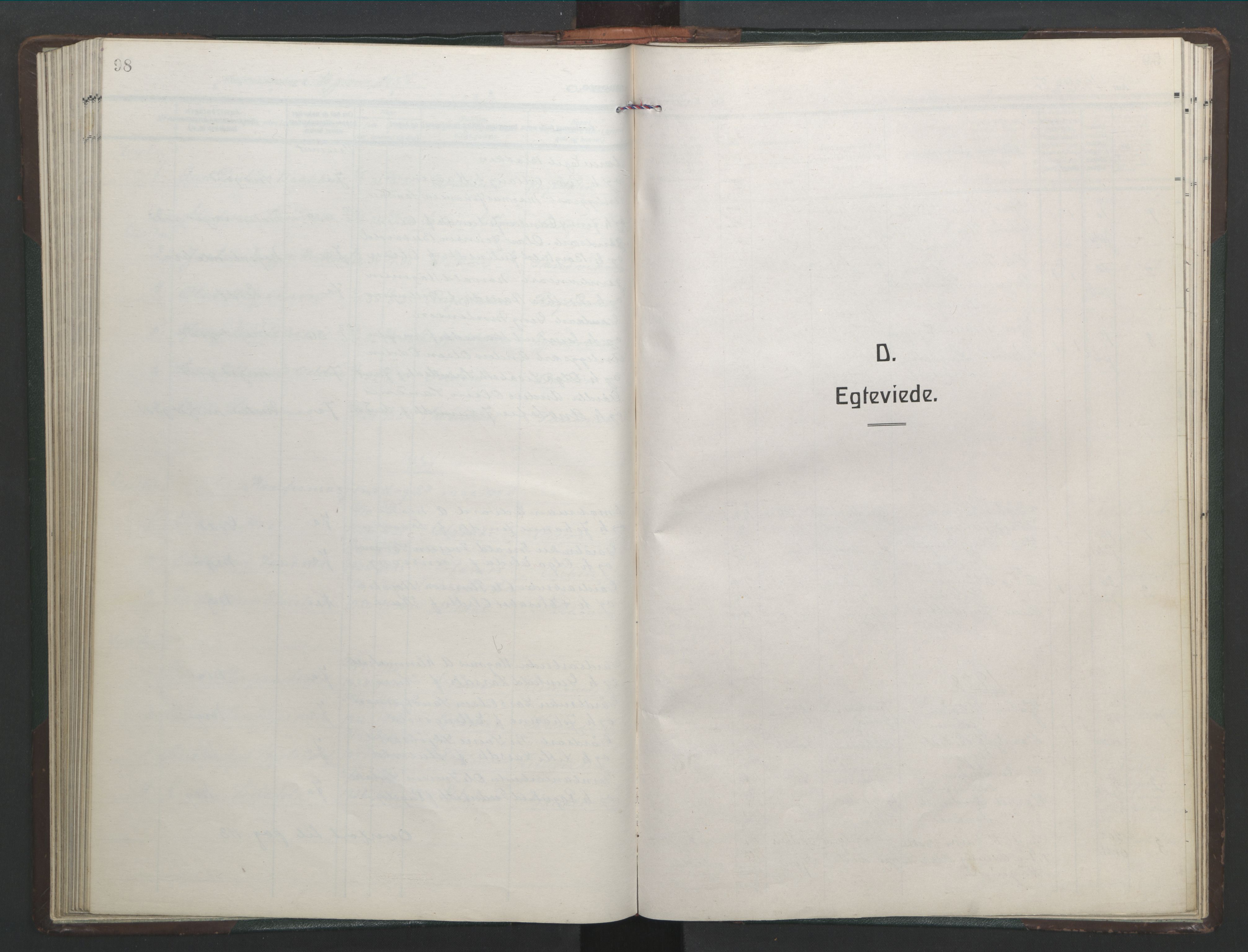 Ministerialprotokoller, klokkerbøker og fødselsregistre - Sør-Trøndelag, SAT/A-1456/682/L0947: Parish register (copy) no. 682C01, 1926-1968, p. 98