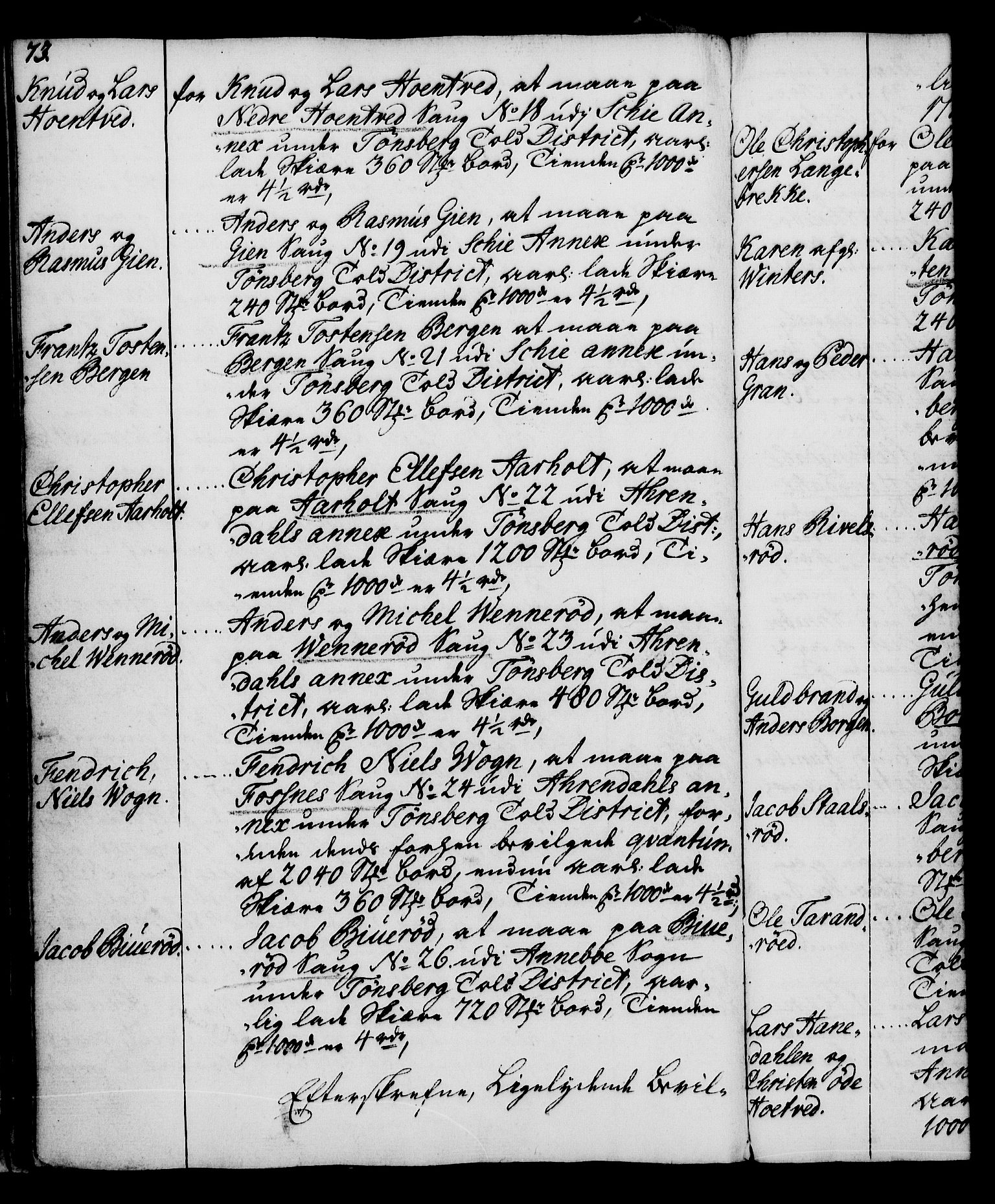 Rentekammeret, Kammerkanselliet, AV/RA-EA-3111/G/Gg/Gga/L0005: Norsk ekspedisjonsprotokoll med register (merket RK 53.5), 1741-1749, p. 73