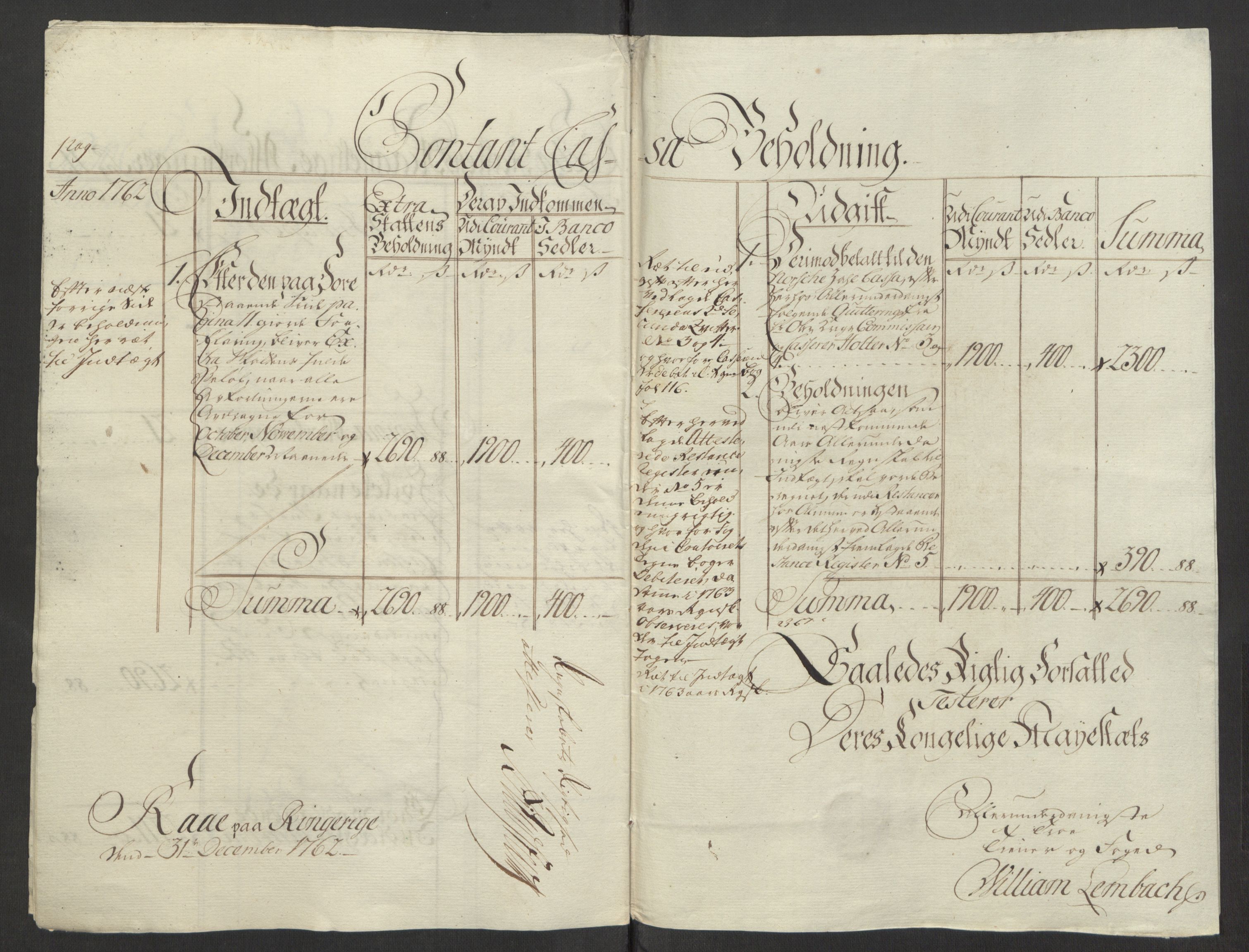 Rentekammeret inntil 1814, Reviderte regnskaper, Fogderegnskap, AV/RA-EA-4092/R23/L1565: Ekstraskatten Ringerike og Hallingdal, 1762-1763, p. 11