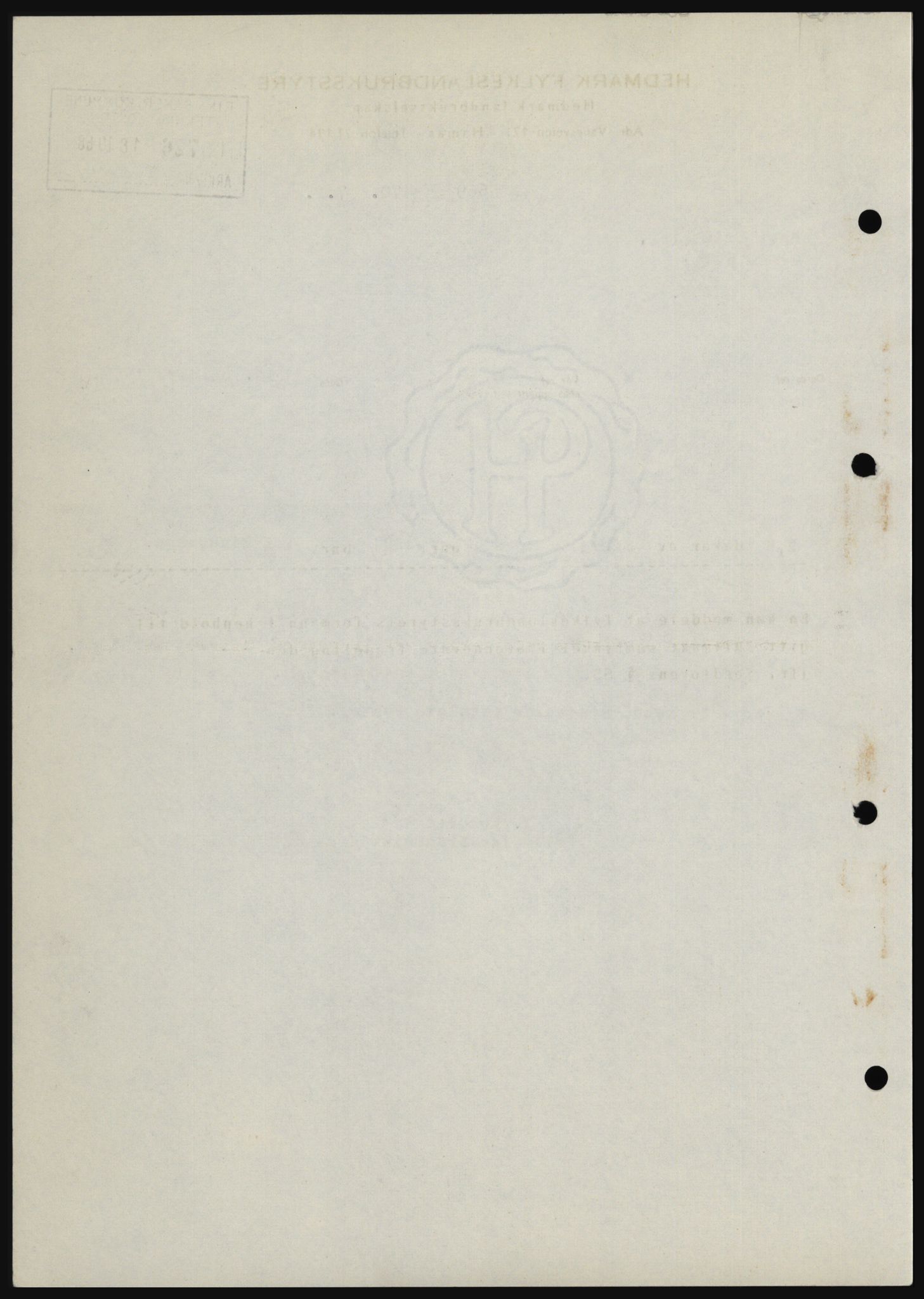 Nord-Hedmark sorenskriveri, SAH/TING-012/H/Hc/L0033: Mortgage book no. 33, 1970-1970, Diary no: : 669/1970