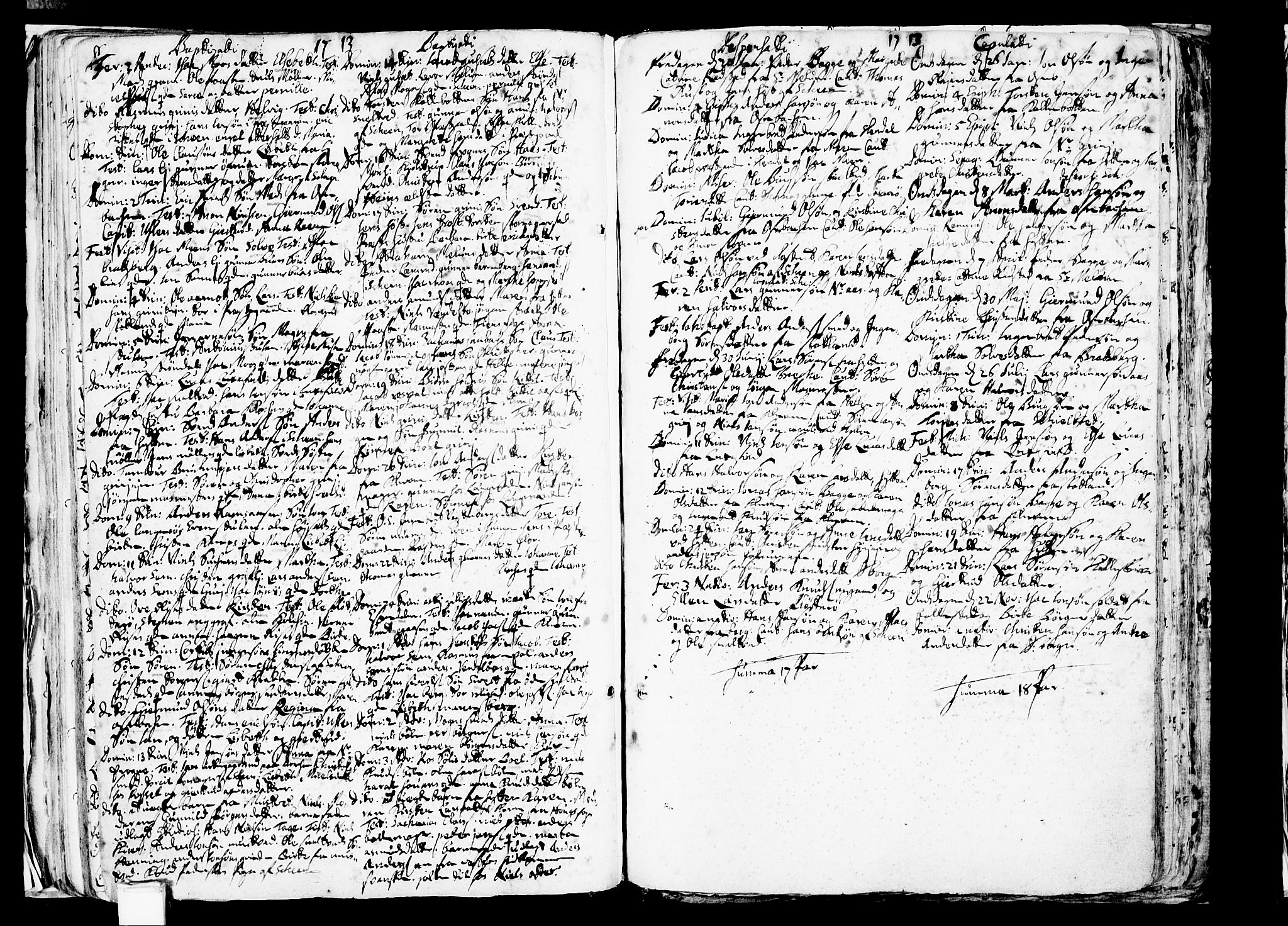 Gjerpen kirkebøker, SAKO/A-265/F/Fa/L0001: Parish register (official) no. I 1, 1681-1746