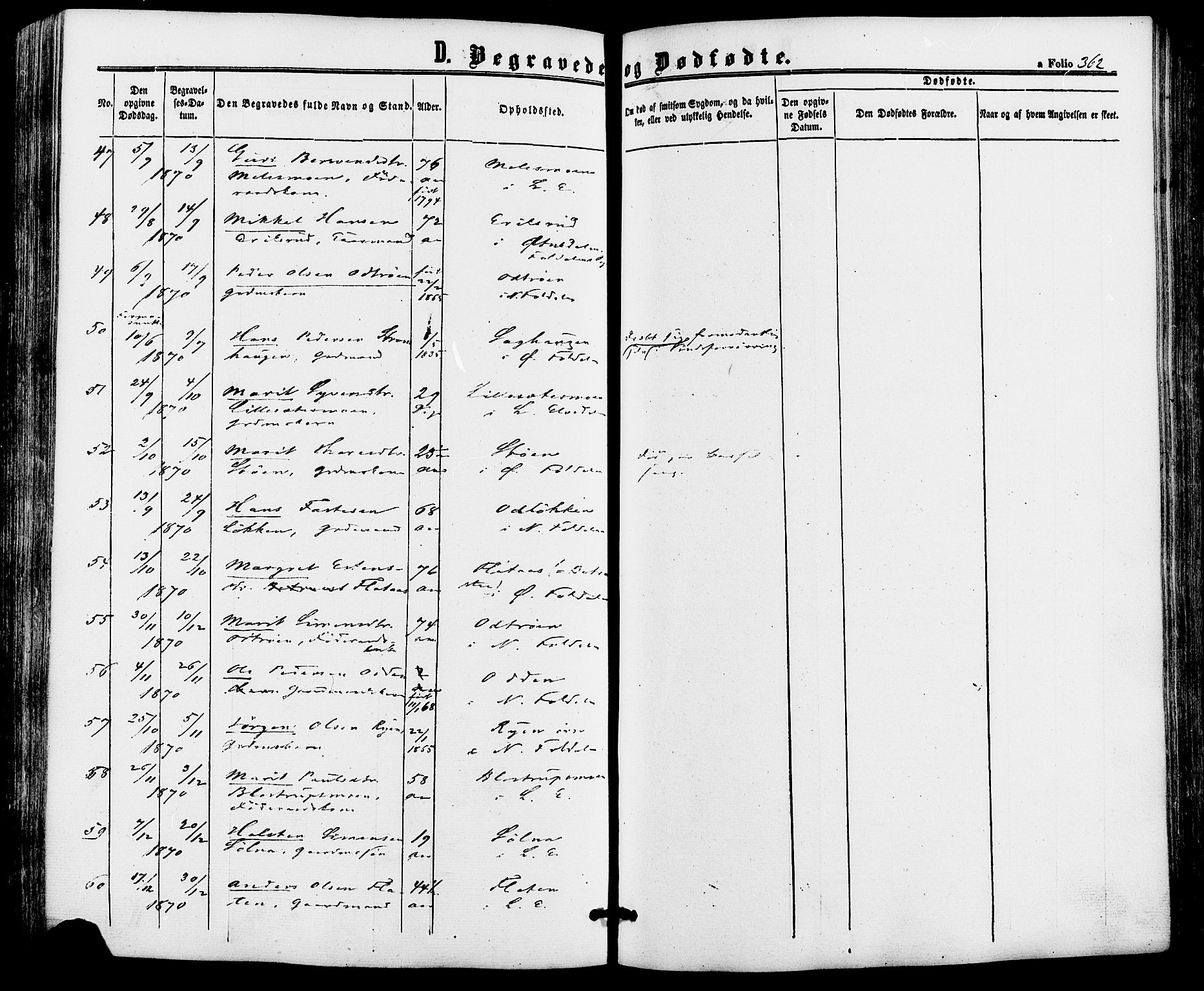 Alvdal prestekontor, AV/SAH-PREST-060/H/Ha/Haa/L0001: Parish register (official) no. 1, 1863-1882, p. 362