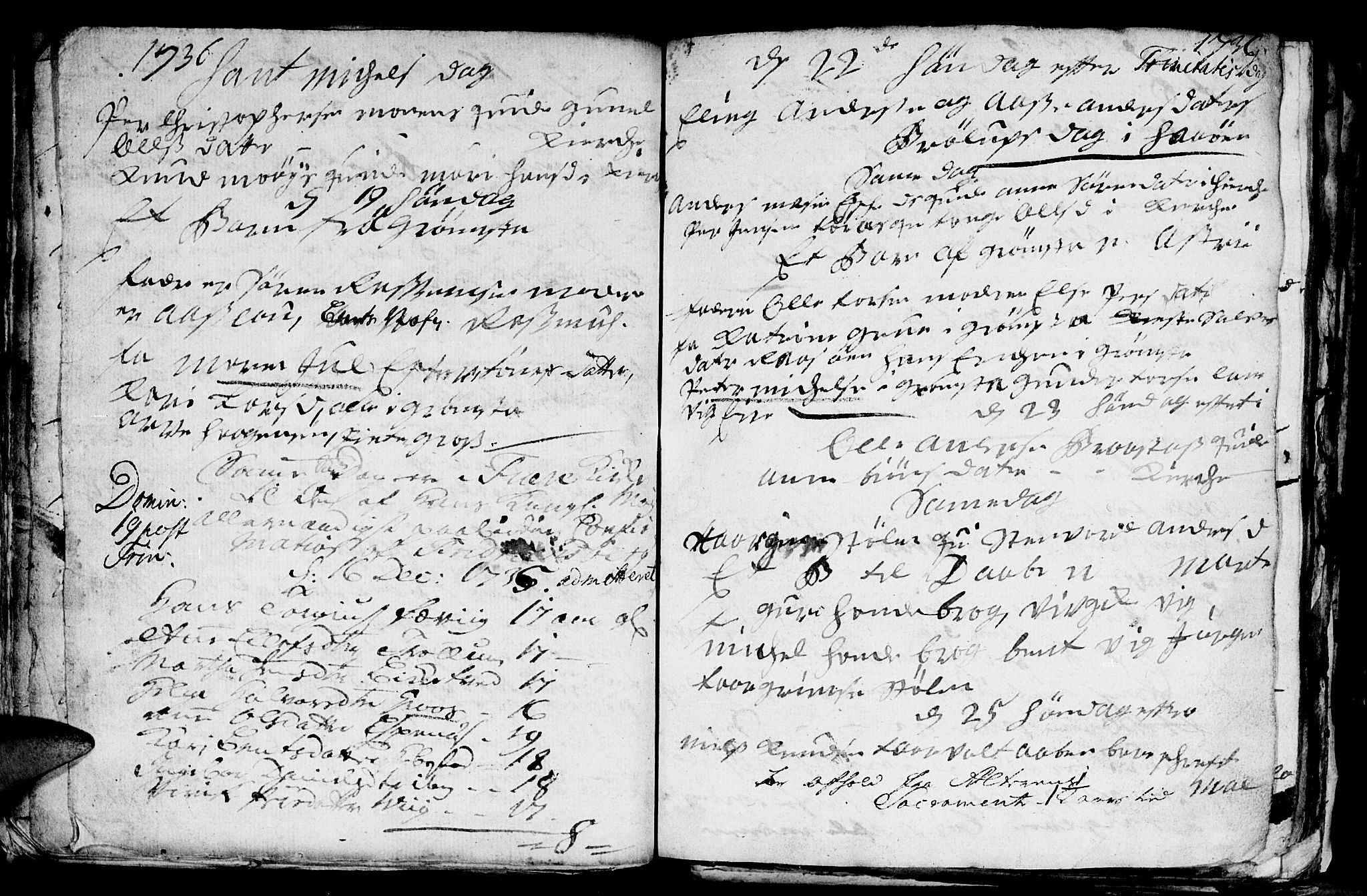 Fjære sokneprestkontor, AV/SAK-1111-0011/F/Fb/L0001: Parish register (copy) no. B 1, 1732-1750, p. 45