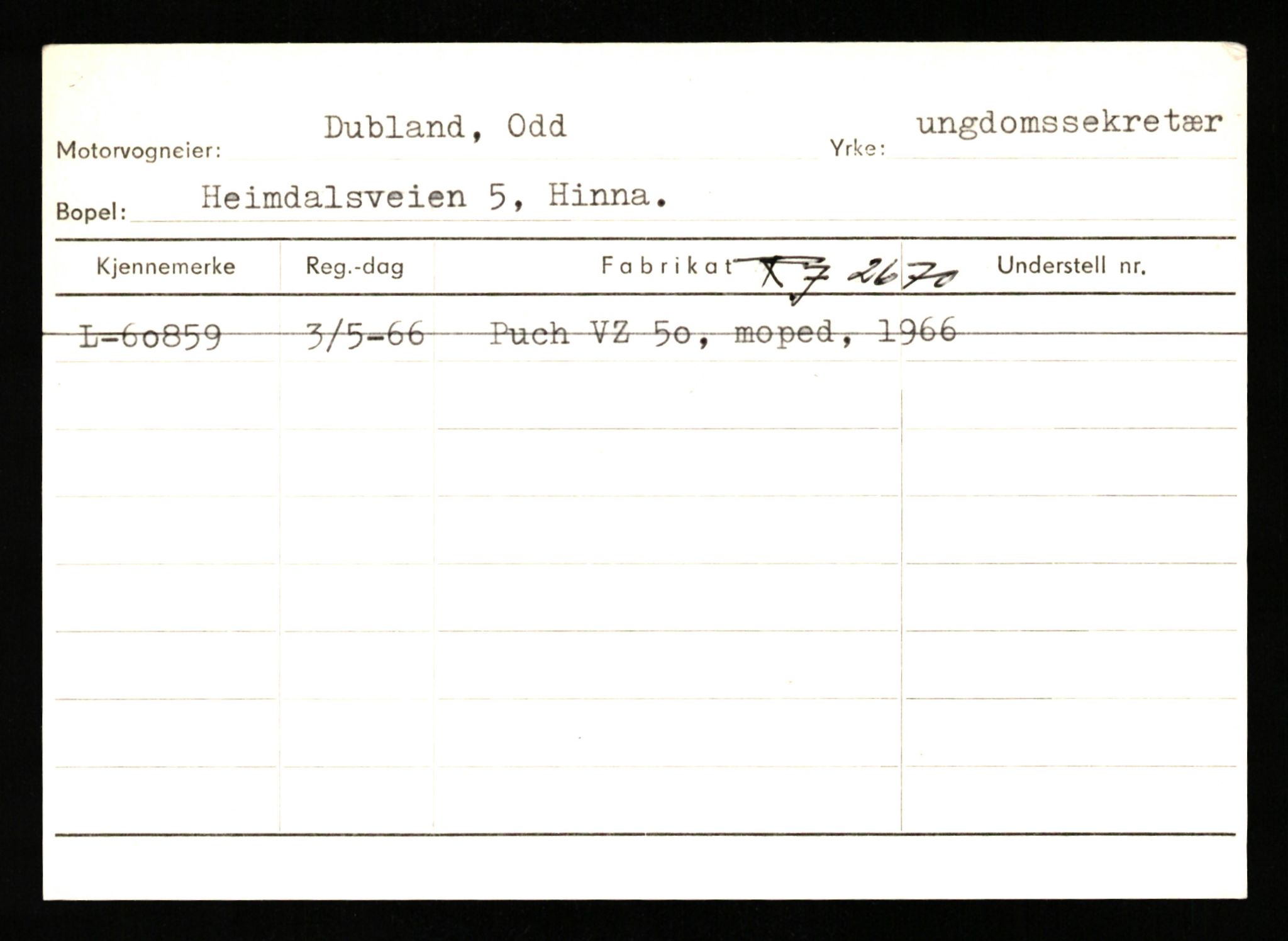 Stavanger trafikkstasjon, AV/SAST-A-101942/0/H/L0006: Dalva - Egersund, 1930-1971, p. 937