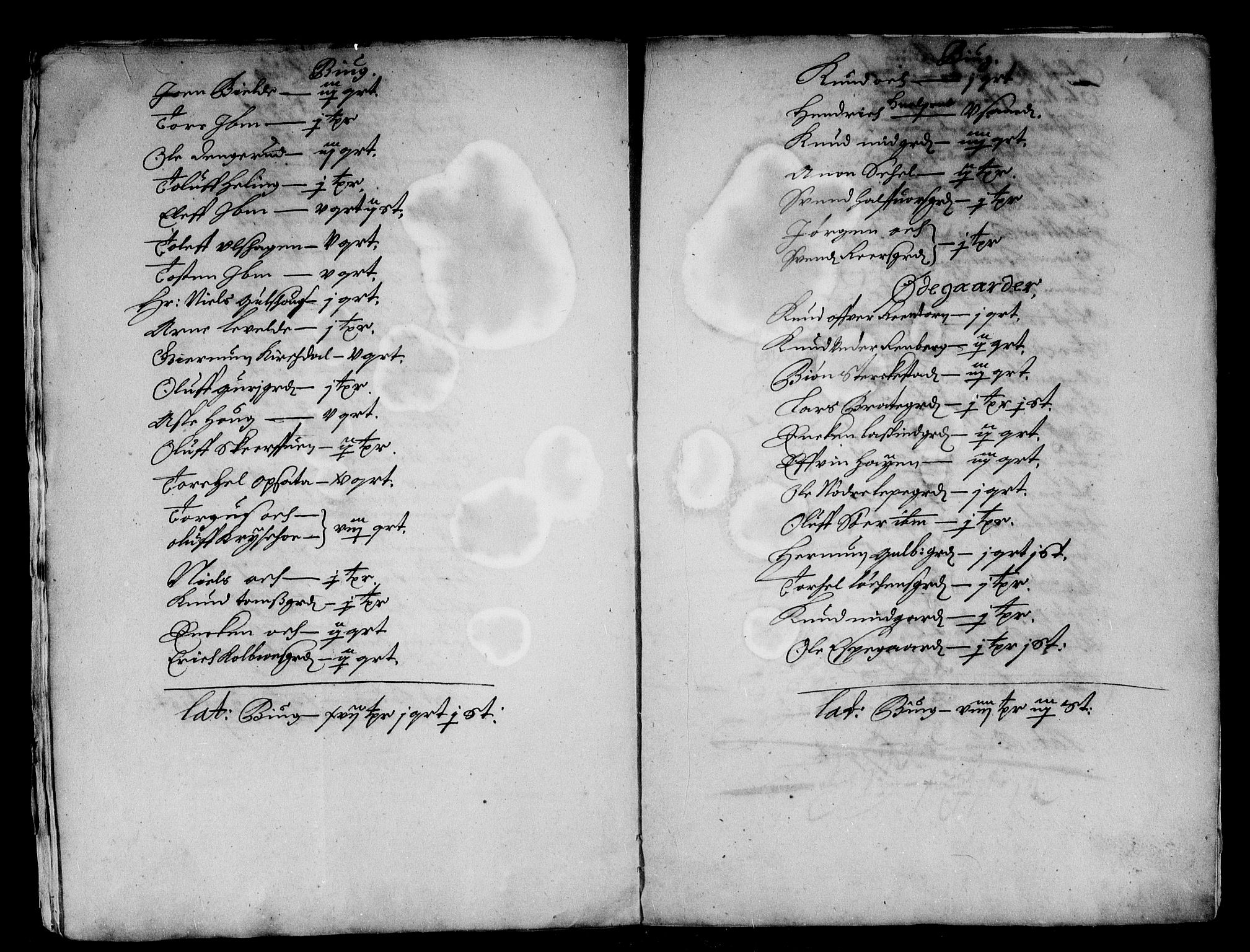 Rentekammeret inntil 1814, Reviderte regnskaper, Stiftamtstueregnskaper, Landkommissariatet på Akershus og Akershus stiftamt, AV/RA-EA-5869/R/Rb/L0051: Akershus stiftamt, 1668