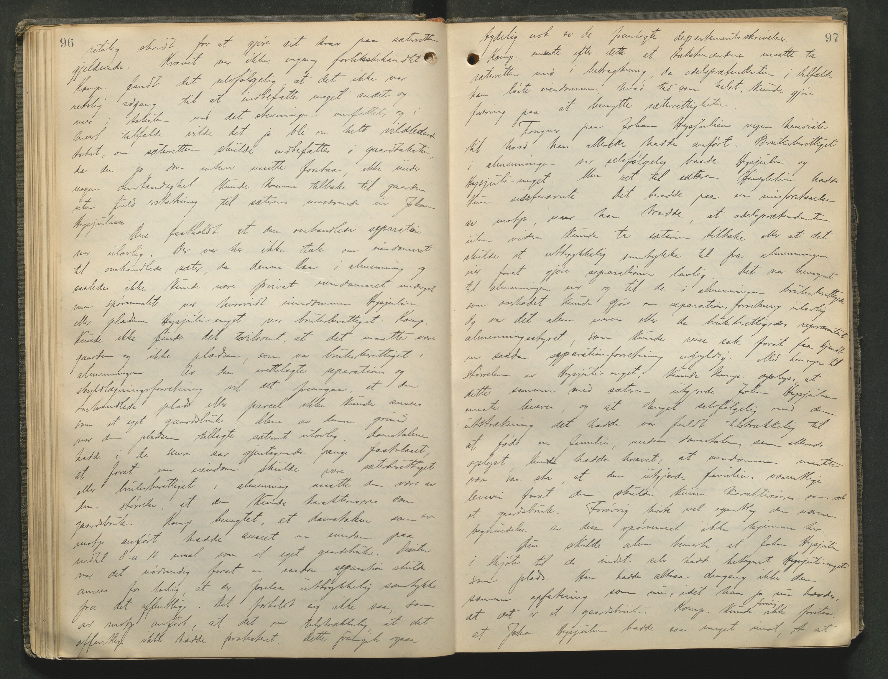 Nord-Gudbrandsdal tingrett, AV/SAH-TING-002/G/Gc/Gcb/L0009: Ekstrarettsprotokoll for åstedssaker, 1910-1913, p. 96-97