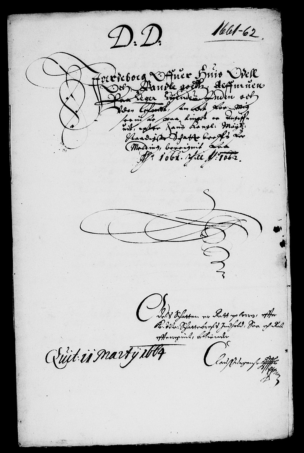 Rentekammeret inntil 1814, Reviderte regnskaper, Lensregnskaper, RA/EA-5023/R/Rb/Rbm/L0010: Eiker len, 1660-1663