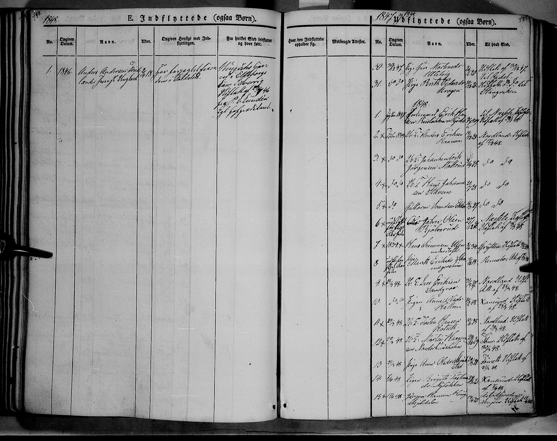 Lesja prestekontor, SAH/PREST-068/H/Ha/Haa/L0006: Parish register (official) no. 6B, 1843-1854, p. 790-791
