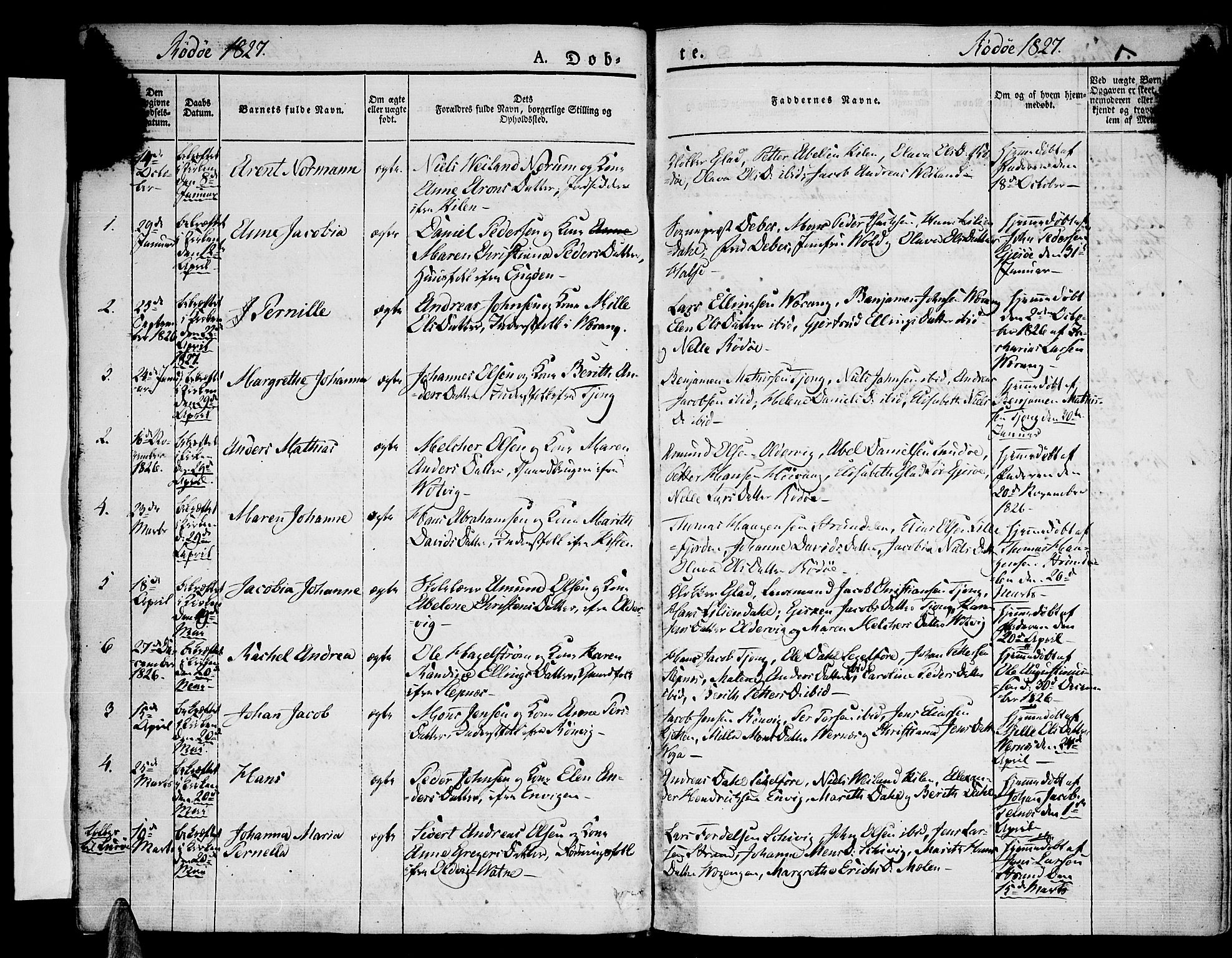 Ministerialprotokoller, klokkerbøker og fødselsregistre - Nordland, SAT/A-1459/841/L0598: Parish register (official) no. 841A06 /1, 1825-1844, p. 8