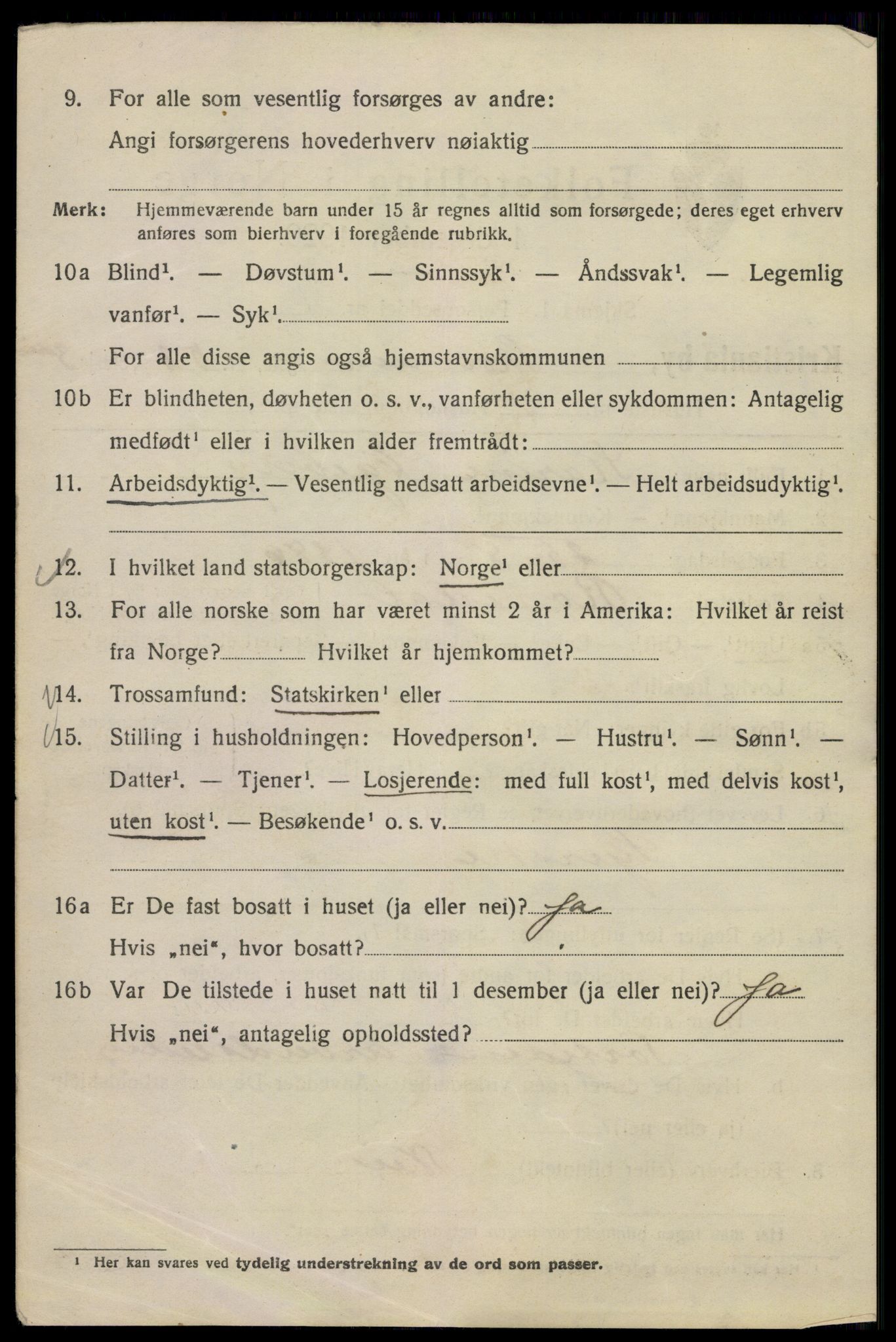 SAO, 1920 census for Kristiania, 1920, p. 517584