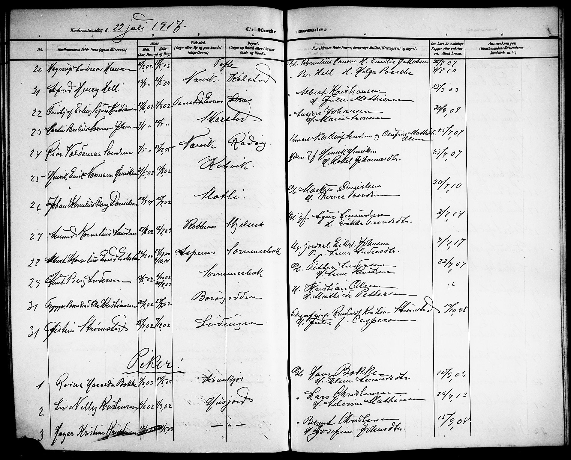 Ministerialprotokoller, klokkerbøker og fødselsregistre - Nordland, AV/SAT-A-1459/872/L1048: Parish register (copy) no. 872C04, 1898-1919