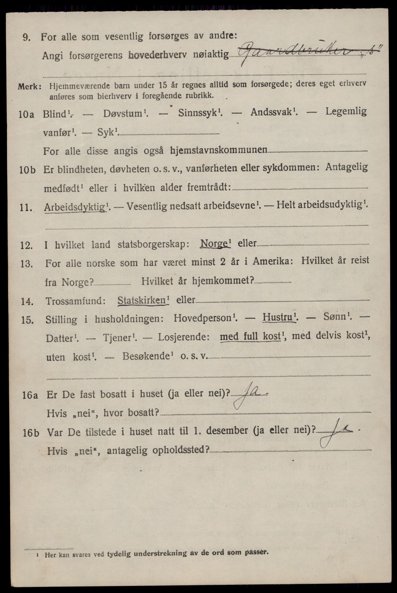 SAST, 1920 census for Nærbø, 1920, p. 5098