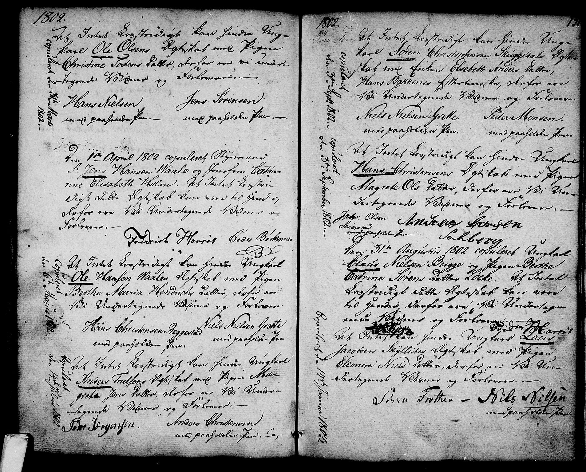 Larvik kirkebøker, SAKO/A-352/G/Ga/L0001: Parish register (copy) no. I 1, 1785-1807, p. 151