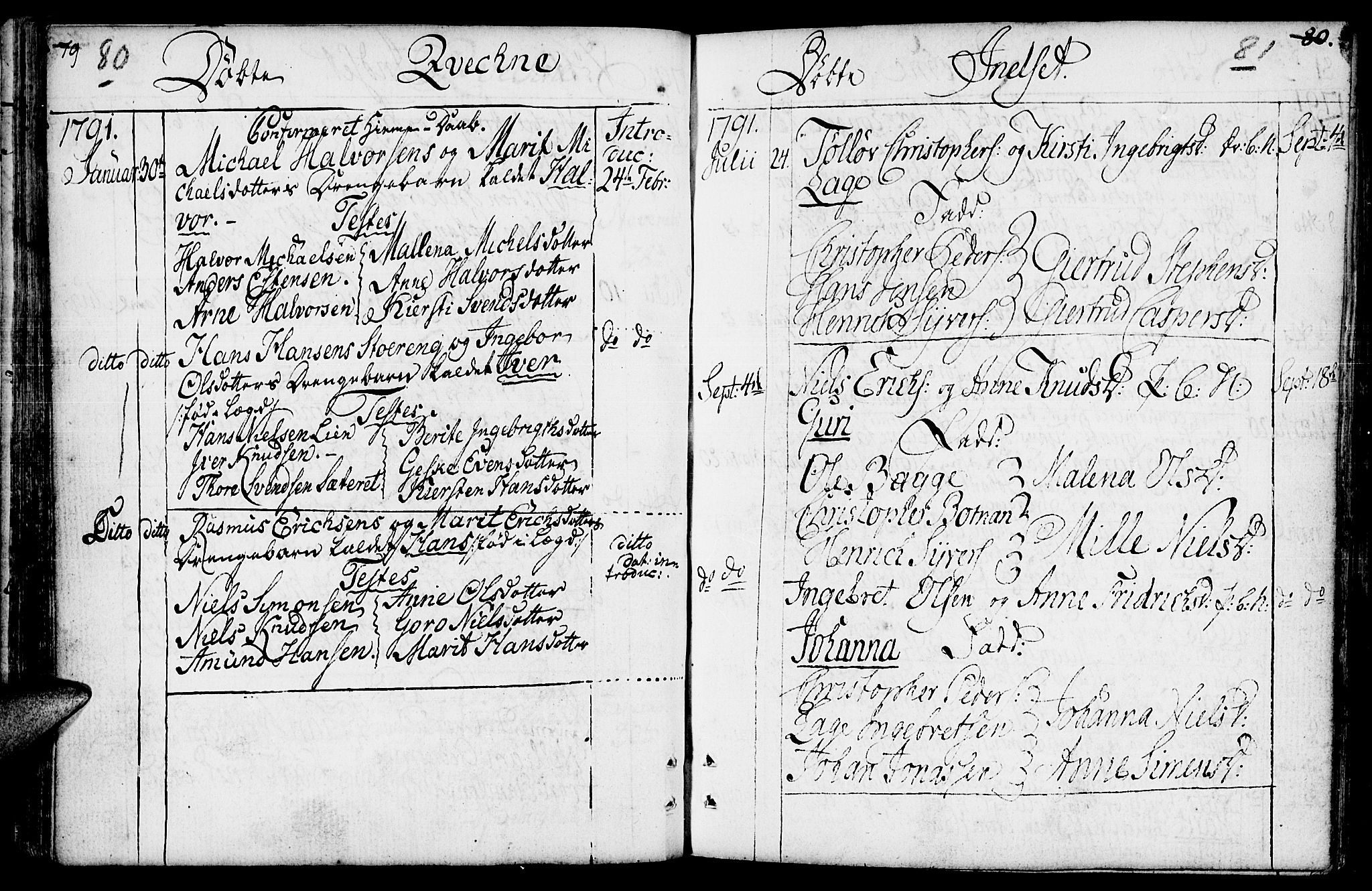 Kvikne prestekontor, AV/SAH-PREST-064/H/Ha/Haa/L0003: Parish register (official) no. 3, 1785-1814, p. 80-81