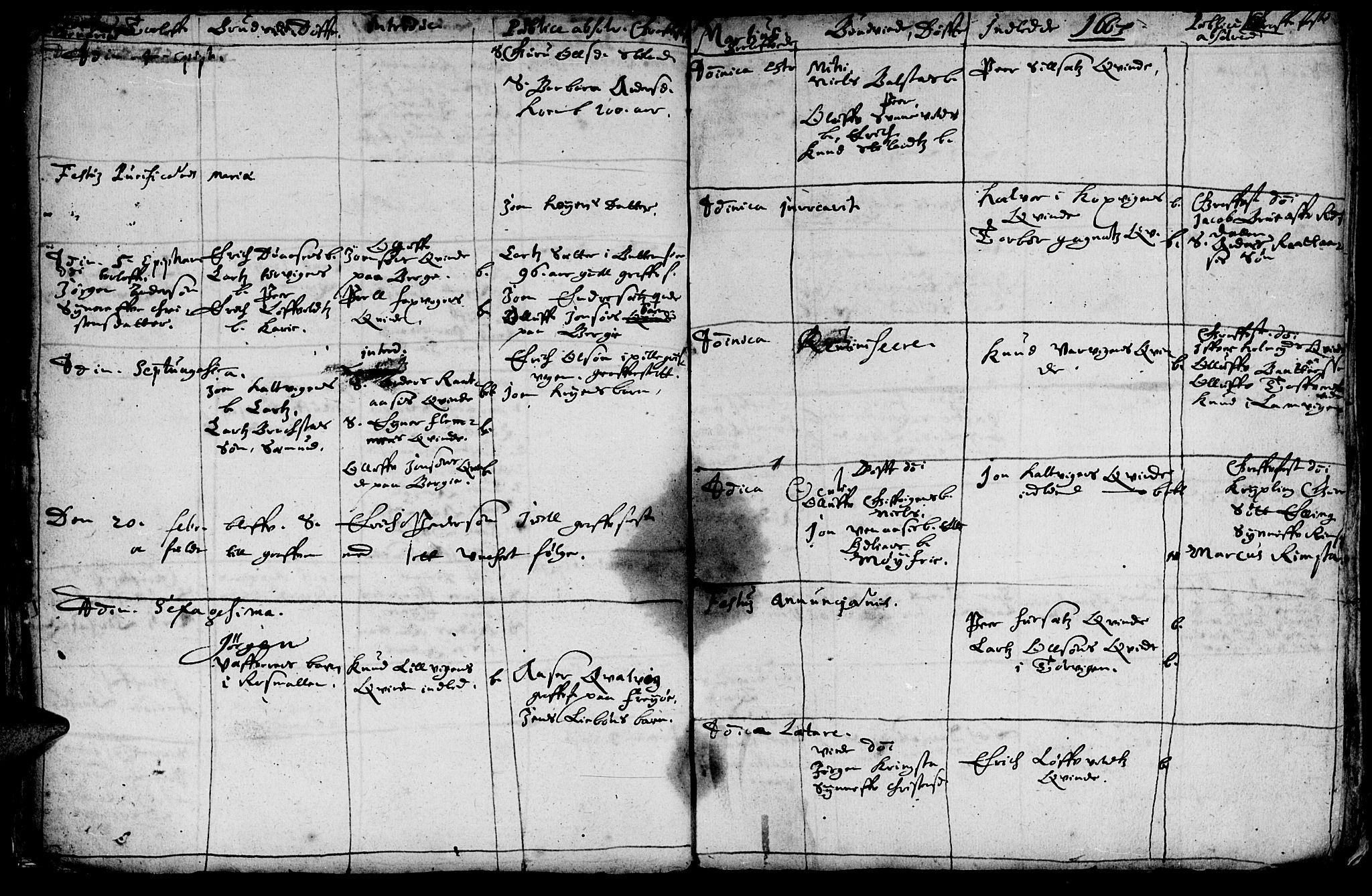 Ministerialprotokoller, klokkerbøker og fødselsregistre - Møre og Romsdal, AV/SAT-A-1454/586/L0975: Parish register (official) no. 586A01, 1645-1681