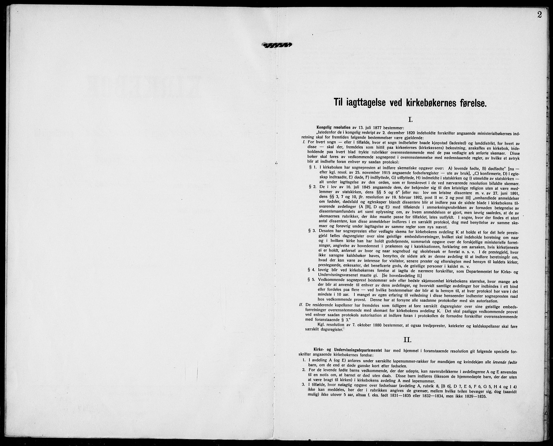 Hjartdal kirkebøker, SAKO/A-270/F/Fa/L0012: Parish register (official) no. I 12, 1923-1930, p. 2
