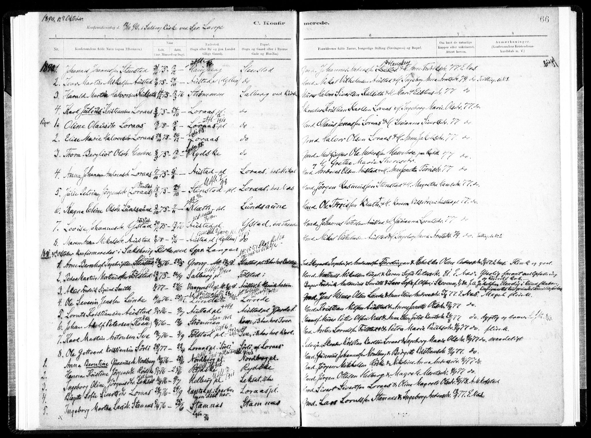 Ministerialprotokoller, klokkerbøker og fødselsregistre - Nord-Trøndelag, SAT/A-1458/731/L0309: Parish register (official) no. 731A01, 1879-1918, p. 66