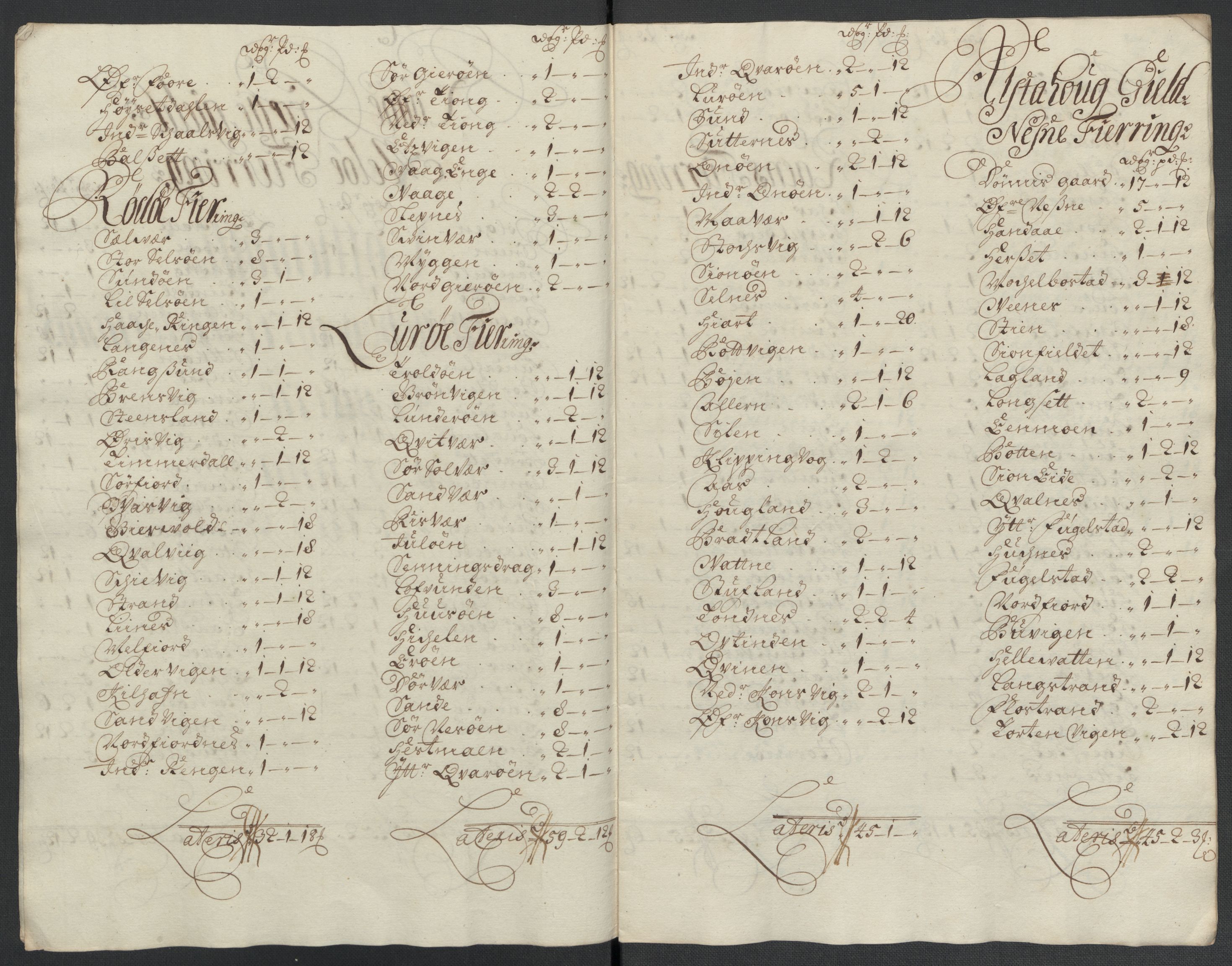 Rentekammeret inntil 1814, Reviderte regnskaper, Fogderegnskap, AV/RA-EA-4092/R65/L4509: Fogderegnskap Helgeland, 1706-1707, p. 232