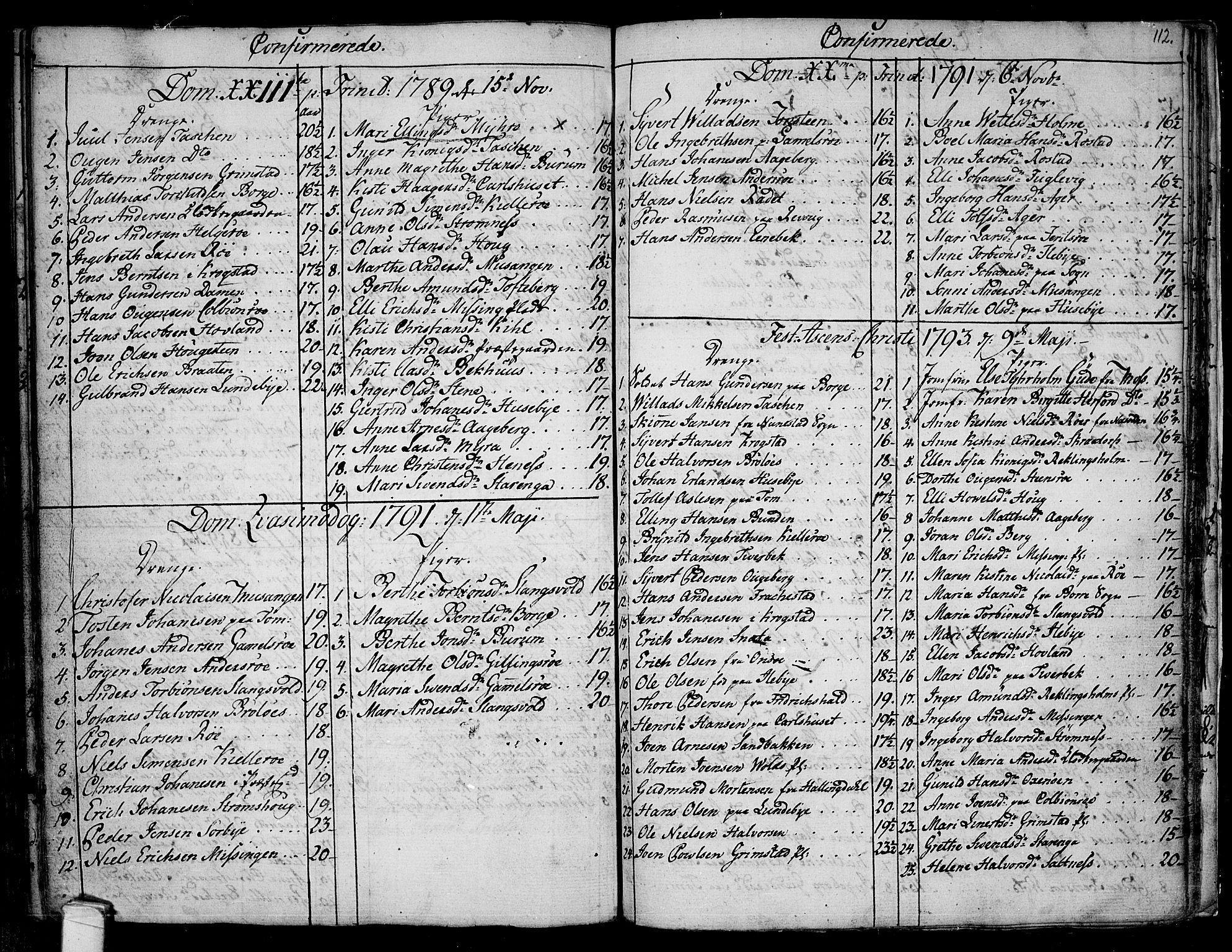 Råde prestekontor kirkebøker, SAO/A-2009/F/Fa/L0002: Parish register (official) no. 2, 1762-1806, p. 112