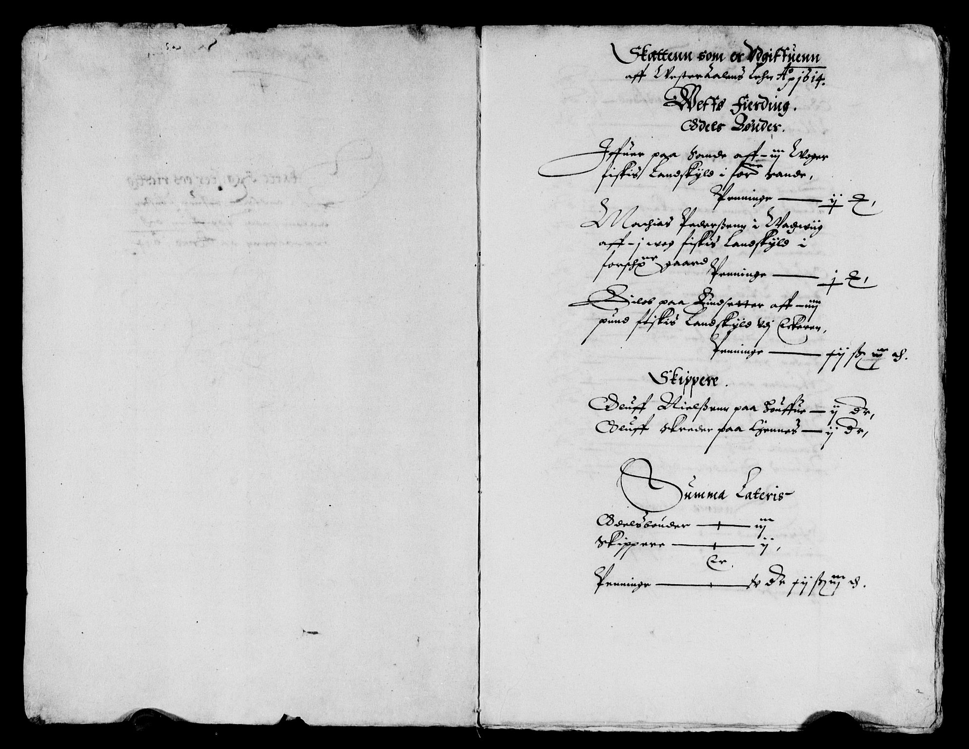 Rentekammeret inntil 1814, Reviderte regnskaper, Lensregnskaper, AV/RA-EA-5023/R/Rb/Rbz/L0007: Nordlandenes len, 1614-1616