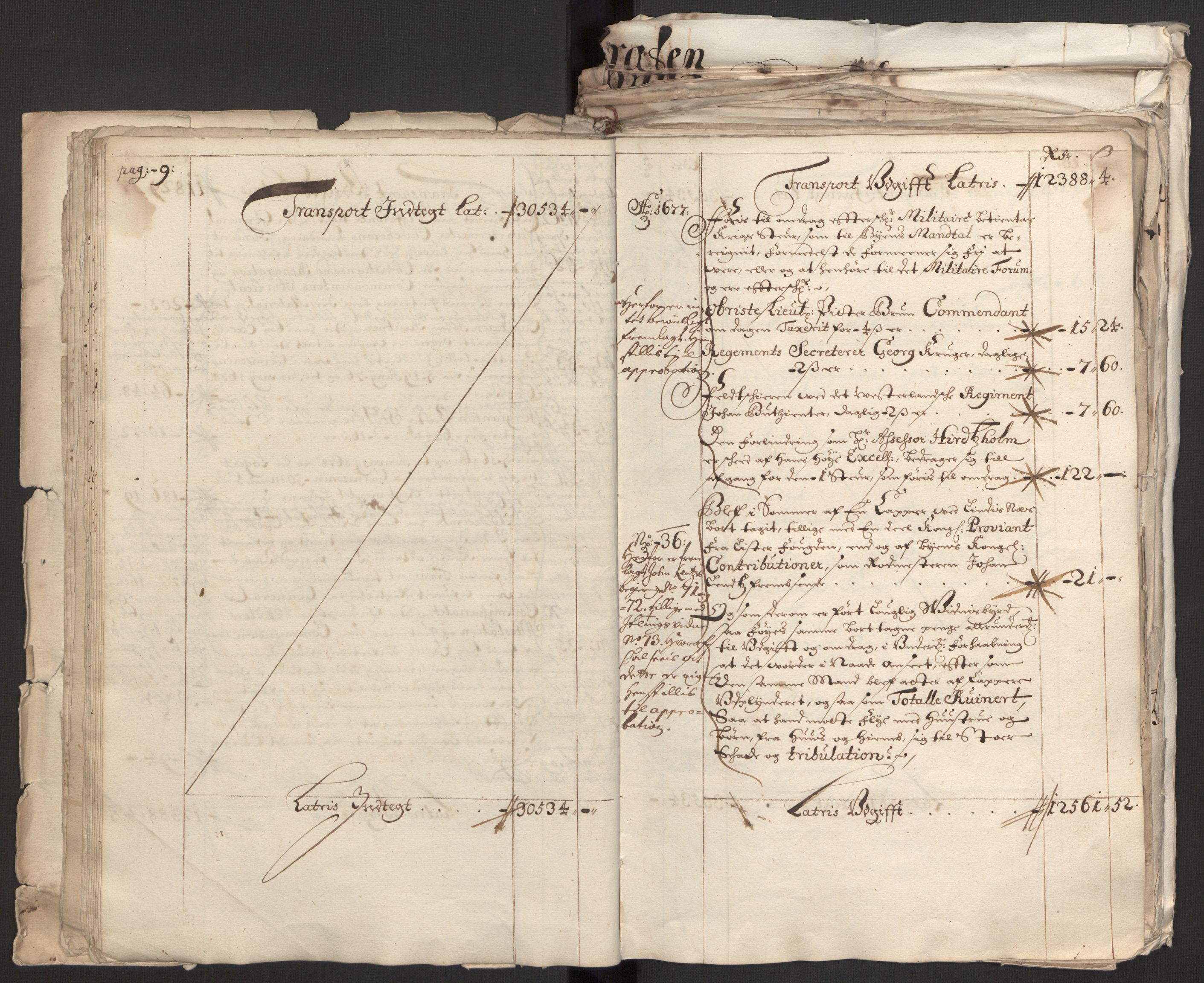 Rentekammeret inntil 1814, Reviderte regnskaper, Byregnskaper, AV/RA-EA-4066/R/Rm/L0258: [M1] Kontribusjonsregnskap, 1664-1700, p. 21