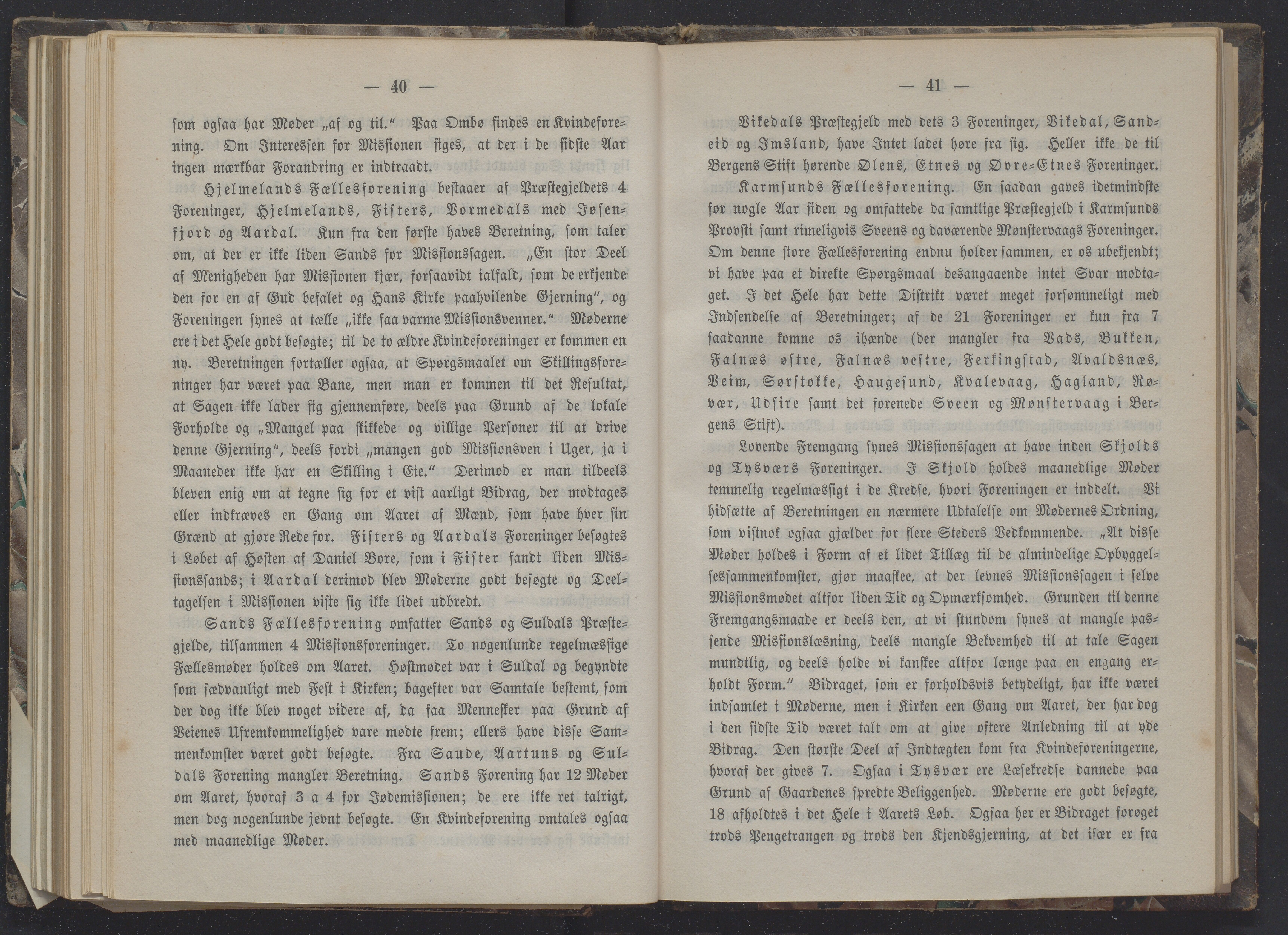 Det Norske Misjonsselskap - hovedadministrasjonen, VID/MA-A-1045/D/Db/Dba/L0337/0009: Beretninger, Bøker, Skrifter o.l   / Årsberetninger 28 , 1870, p. 40-41