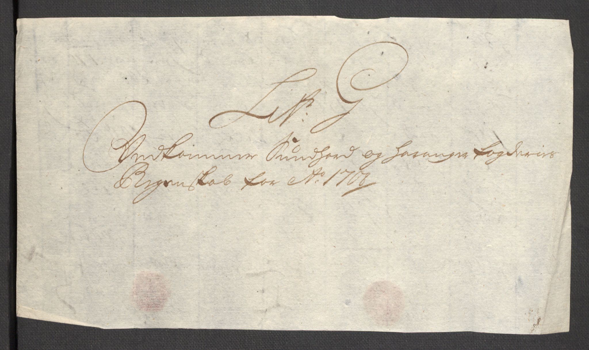 Rentekammeret inntil 1814, Reviderte regnskaper, Fogderegnskap, AV/RA-EA-4092/R48/L2985: Fogderegnskap Sunnhordland og Hardanger, 1708, p. 171